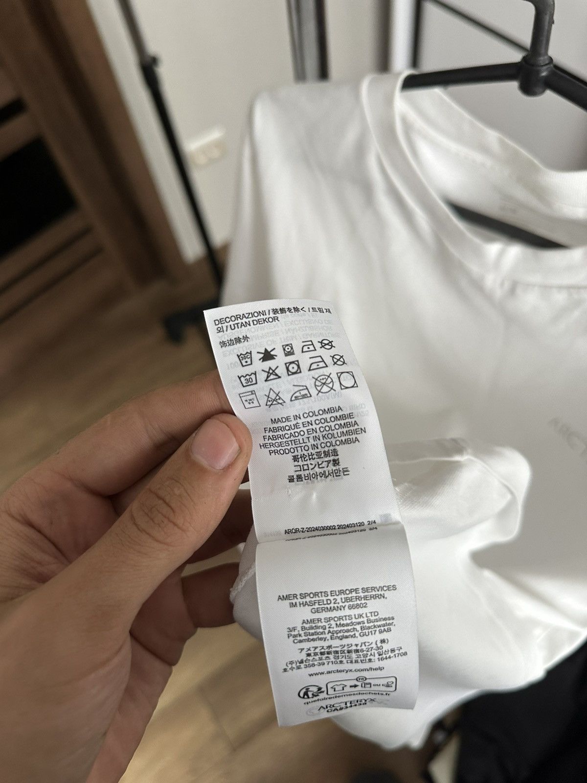 Arc'teryx Arcteryx Kragg SL Cotton Blurred Bird T-Shirt Big Logo Size US M / EU 48-50 / 2 - 10 Thumbnail