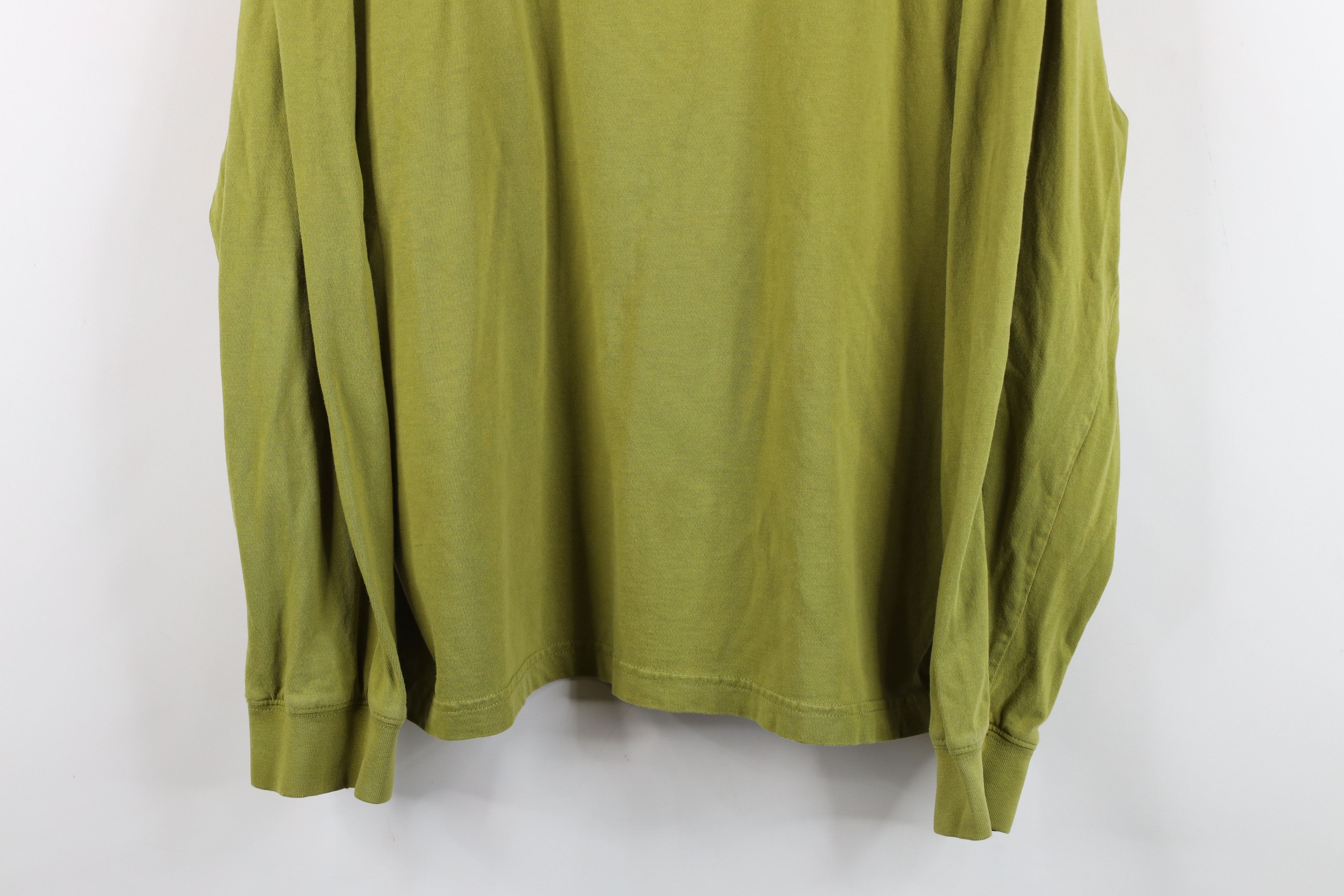 Eddie Bauer Vintage 90s Eddie Bauer Blank Cotton Long Sleeve T-Shirt Size US L / EU 52-54 / 3 - 3 Thumbnail