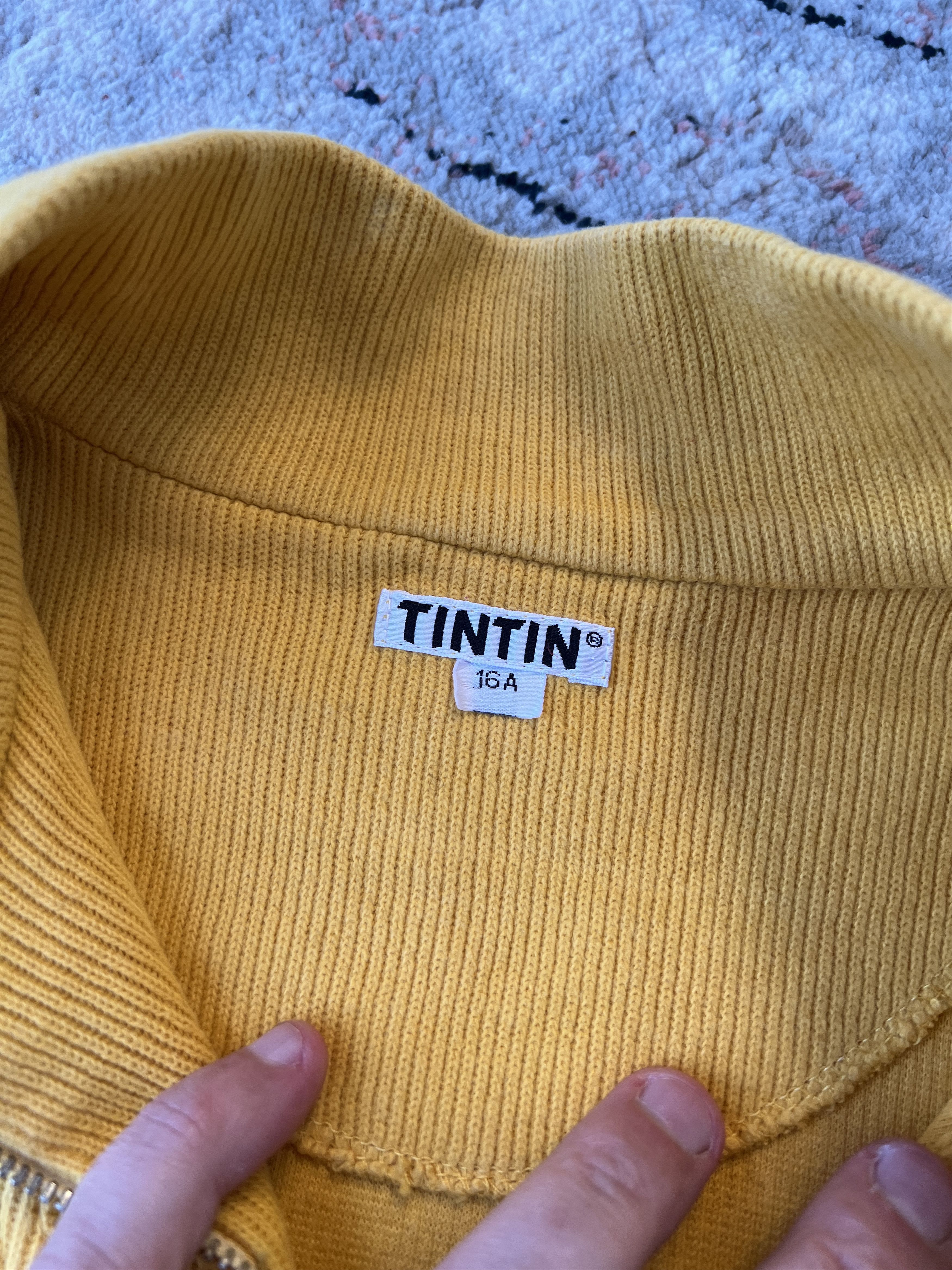 Vintage TINTIN Vintage Movie Sweatshirt Size US L / EU 52-54 / 3 - 3 Thumbnail