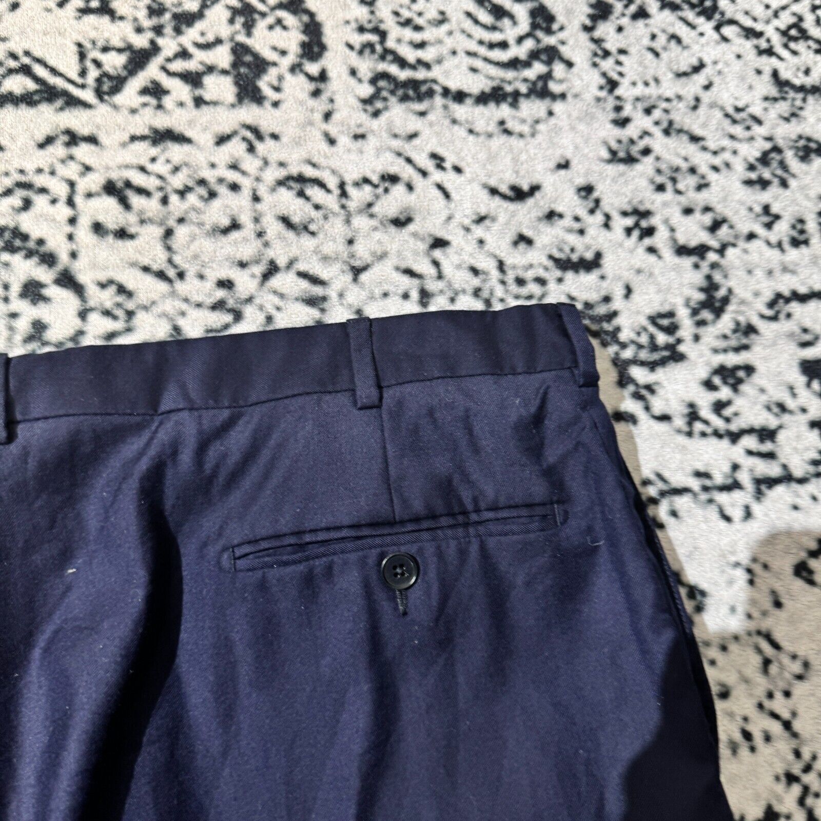 Ermenegildo Zegna × Vintage Ermenegildo Zegna Navy Blue Wool Suit Pants Size 62 IT Size US 40 / EU 56 - 20 Thumbnail