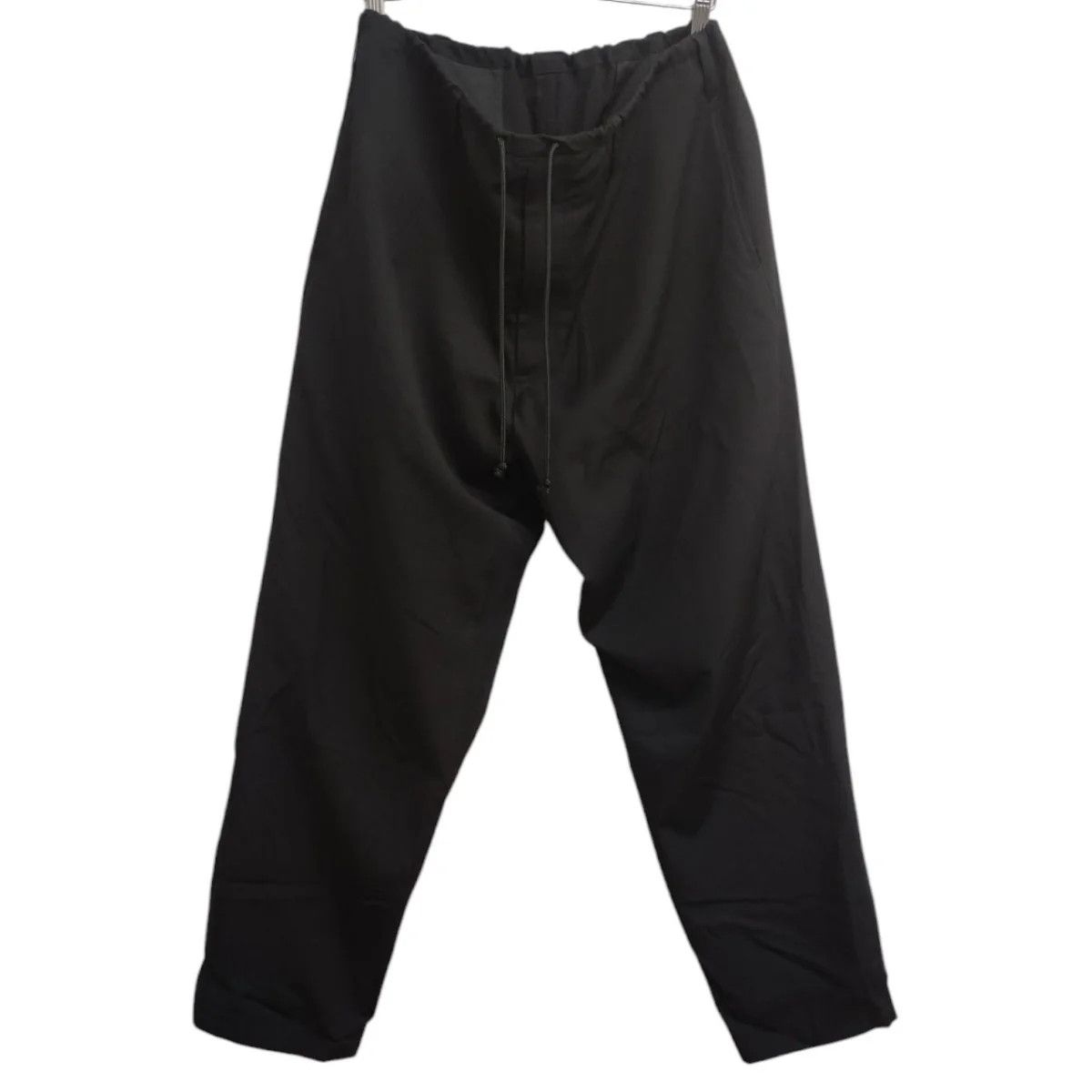 Yohji Yamamoto Yohji Yamamoto pour homme 2022SS Wool Gabber Wide Pants Size US 39 - 1 Thumbnail