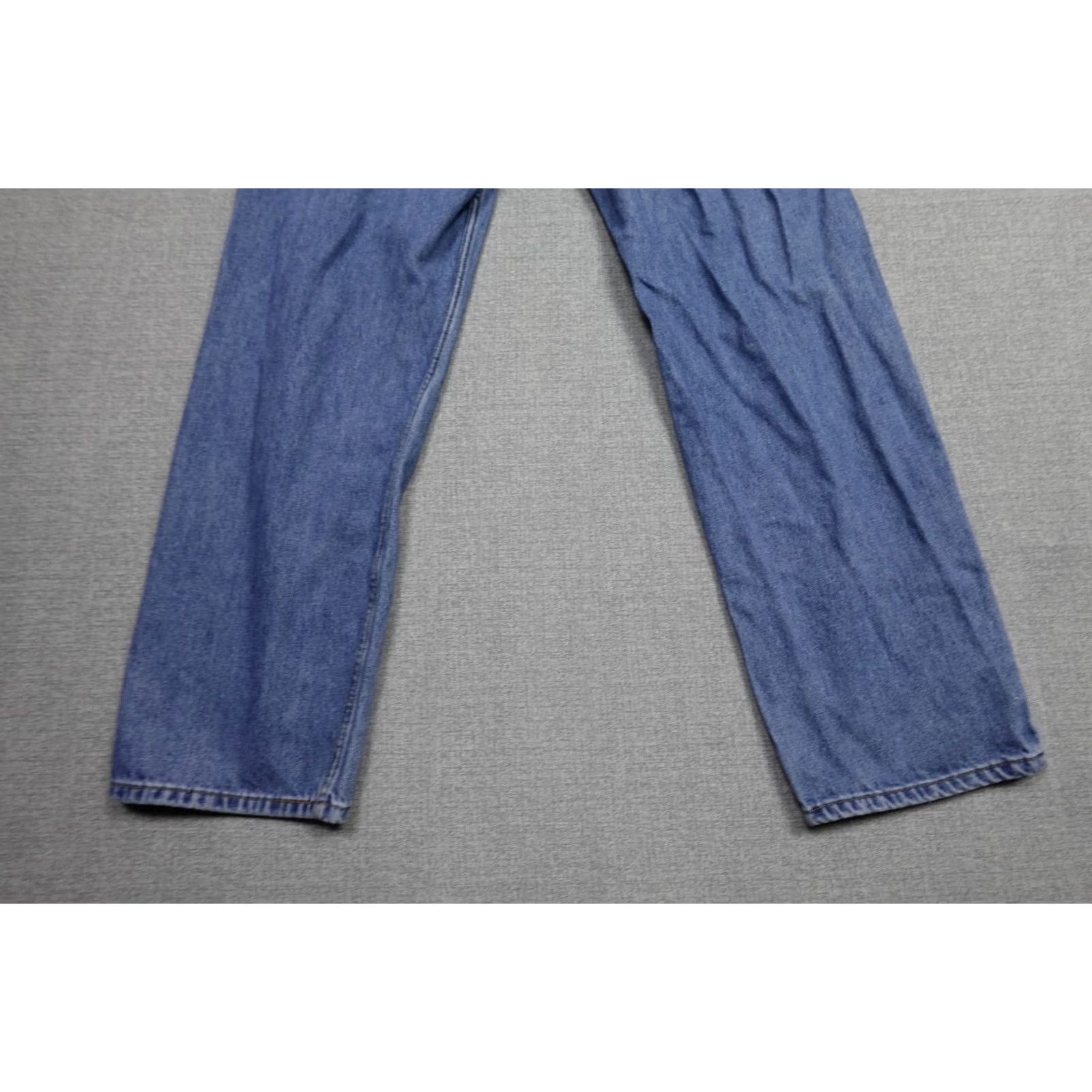 Levi's Levi's 550 Jeans Mens 38x32 Blue Relaxed Fit Light Wash Western Cowboy Rancher Jeans Size US 38 / EU 54 - 6 Thumbnail