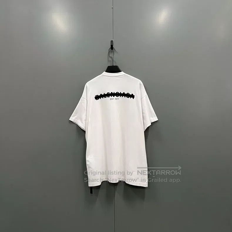Balenciaga Balenciaga Logo Embroidered Printed Short Sleeve Size US S / EU 44-46 / 1 - 2 Thumbnail