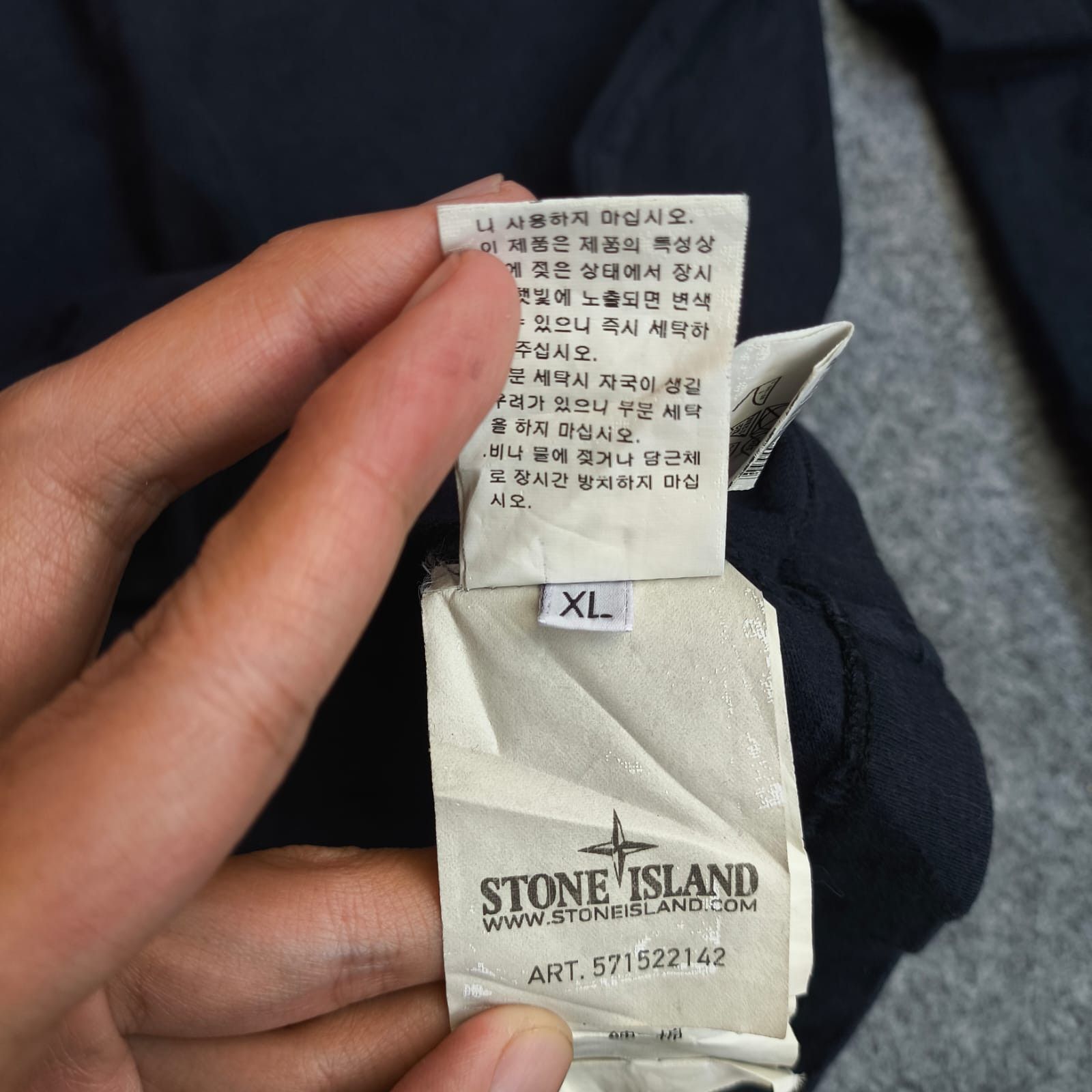 Stone Island Vtg stone island longsleeve tshirt Size US L / EU 52-54 / 3 - 8 Thumbnail