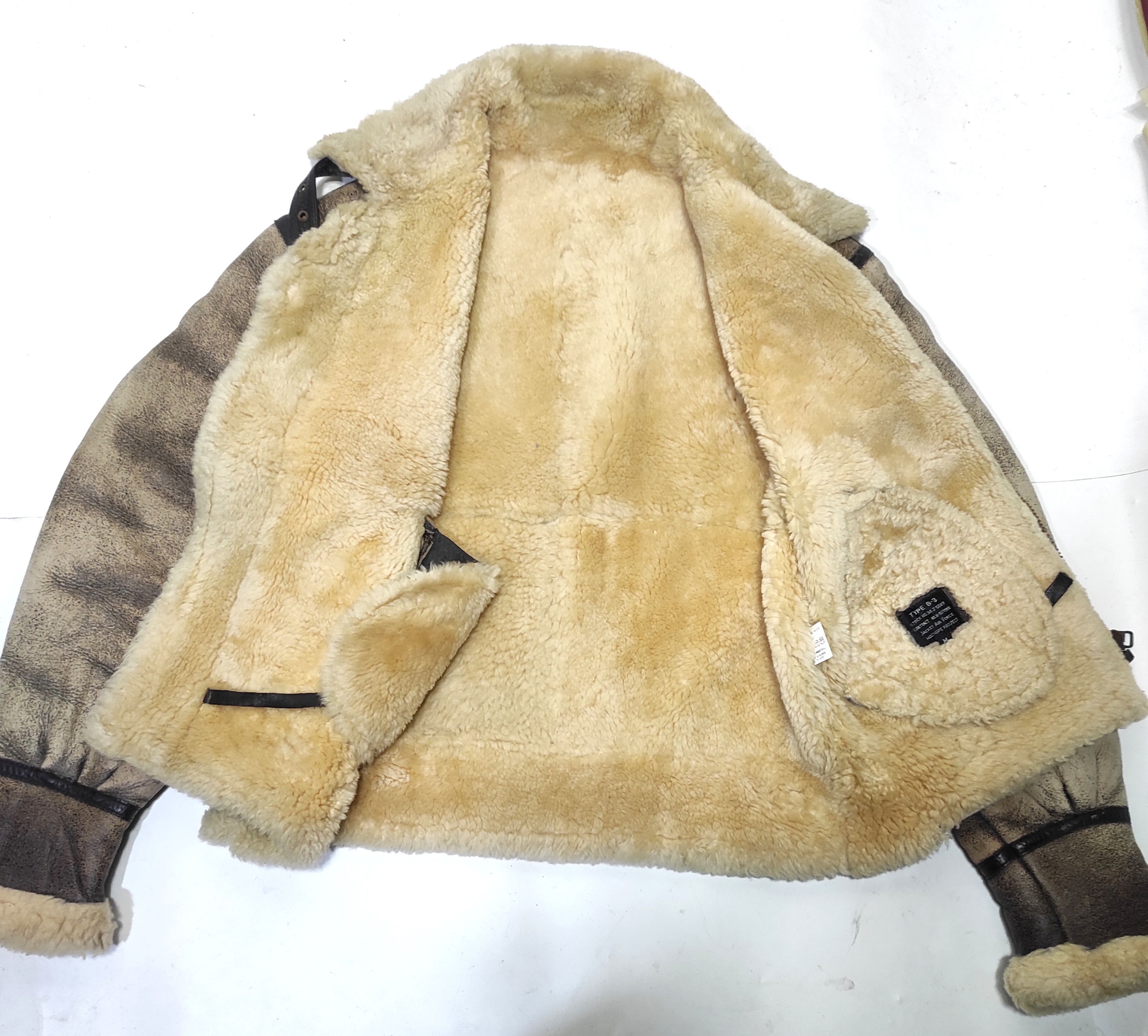 Japanese Brand Beautiful Bomber Flight Jacket Type -B3 Genuine Sheepskin Size US M / EU 48-50 / 2 - 9 Thumbnail