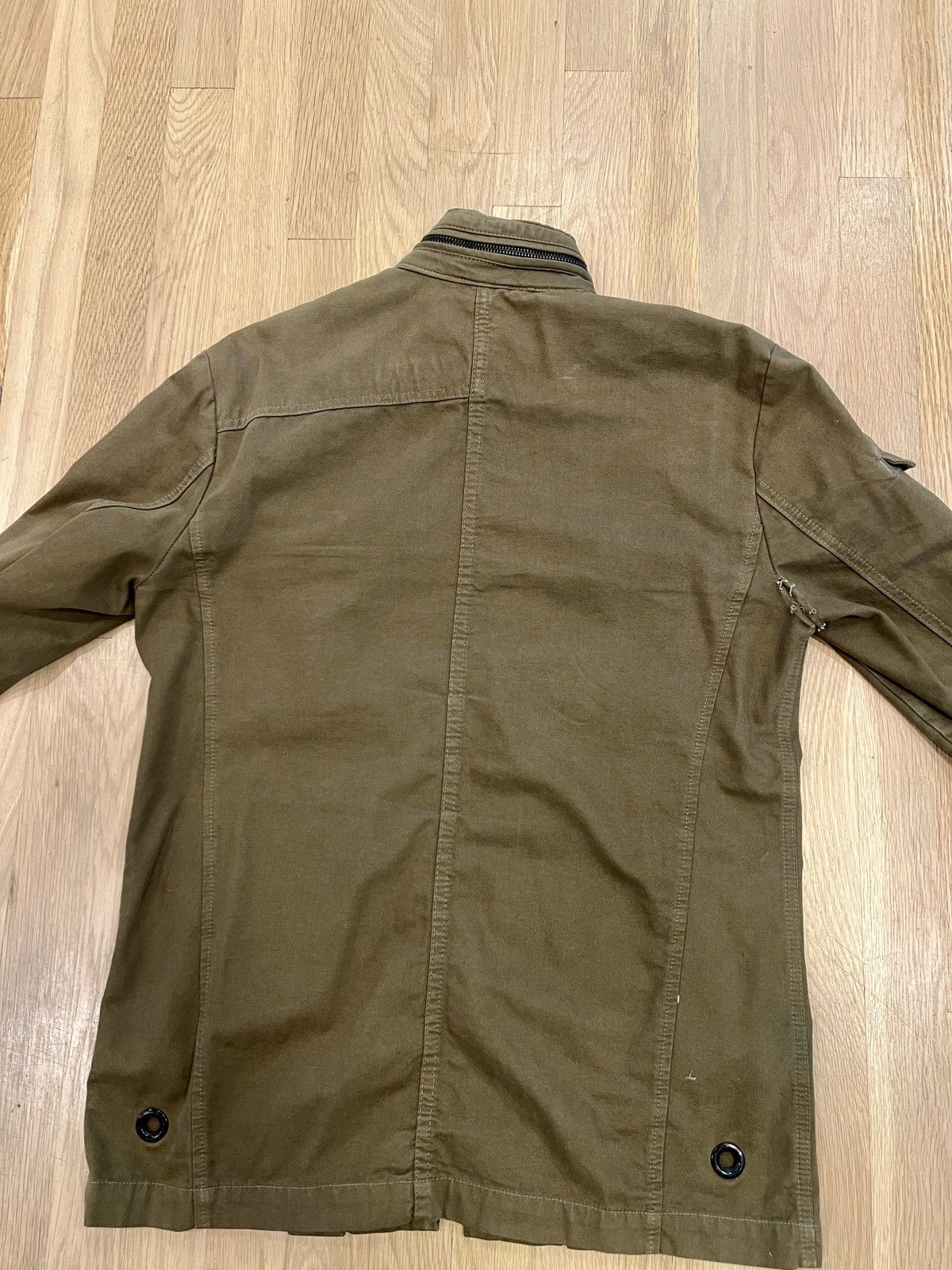 Nice Collective Nice Collective olive asymmetric deconstructed military y2k Size US S / EU 44-46 / 1 - 7 Thumbnail