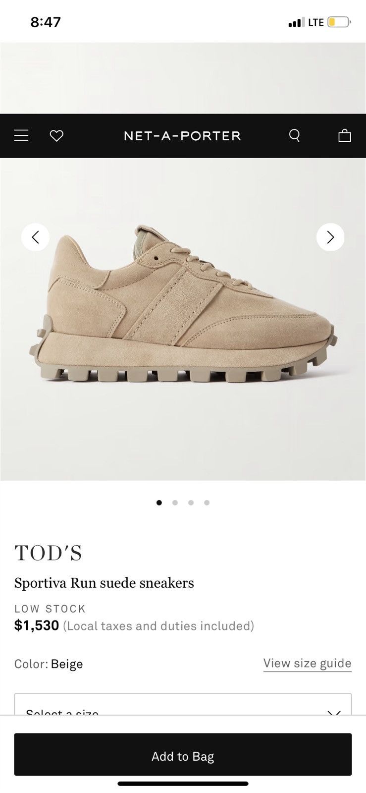Tod's Tod’s Sportiva sneaker Size US 7 / IT 37 - 9 Thumbnail
