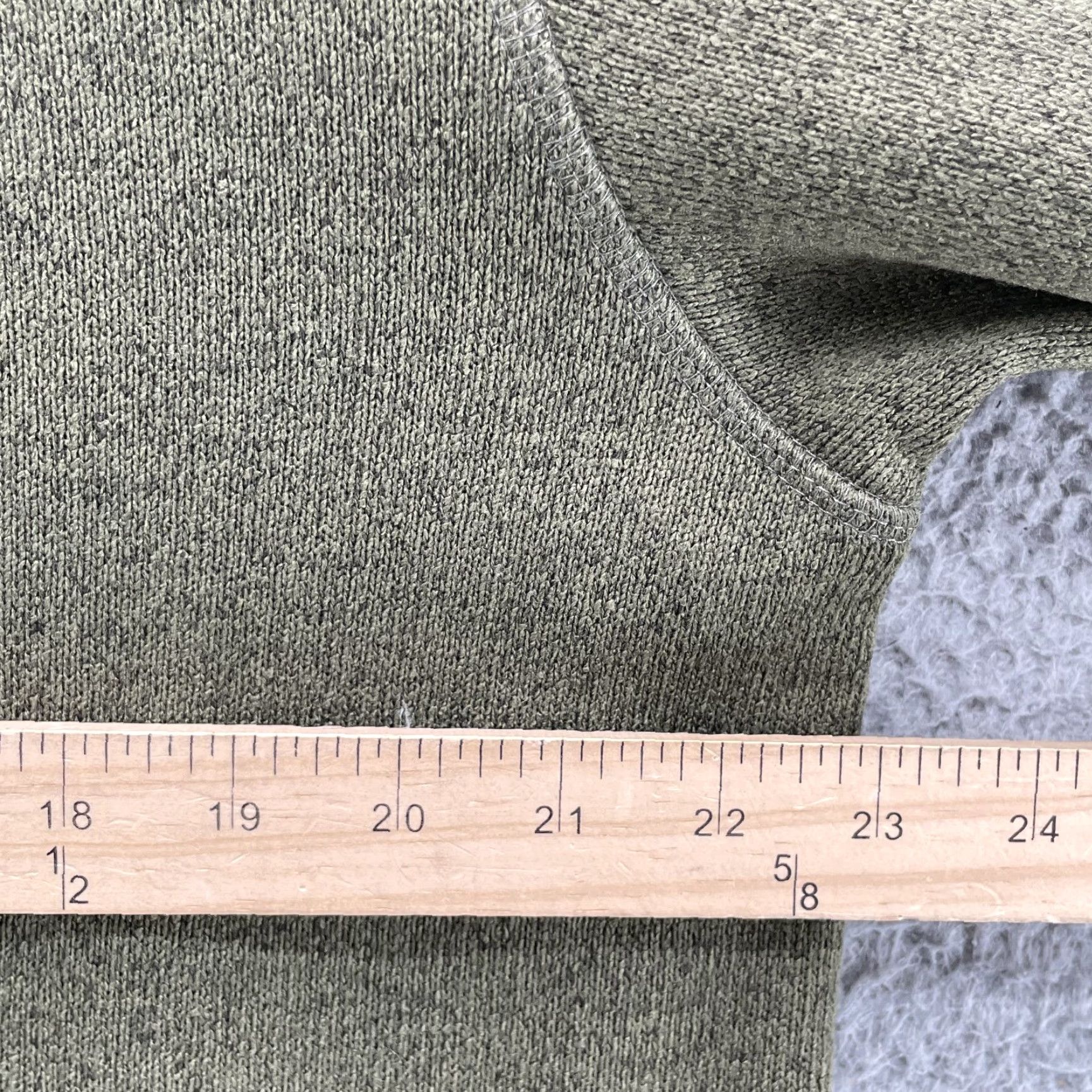 Wrangler Wrangler Sweater Men's Large Army Green 1/4 Zip Pullover Preppy Workwear Cowboy Size US XL / EU 56 / 4 - 6 Thumbnail
