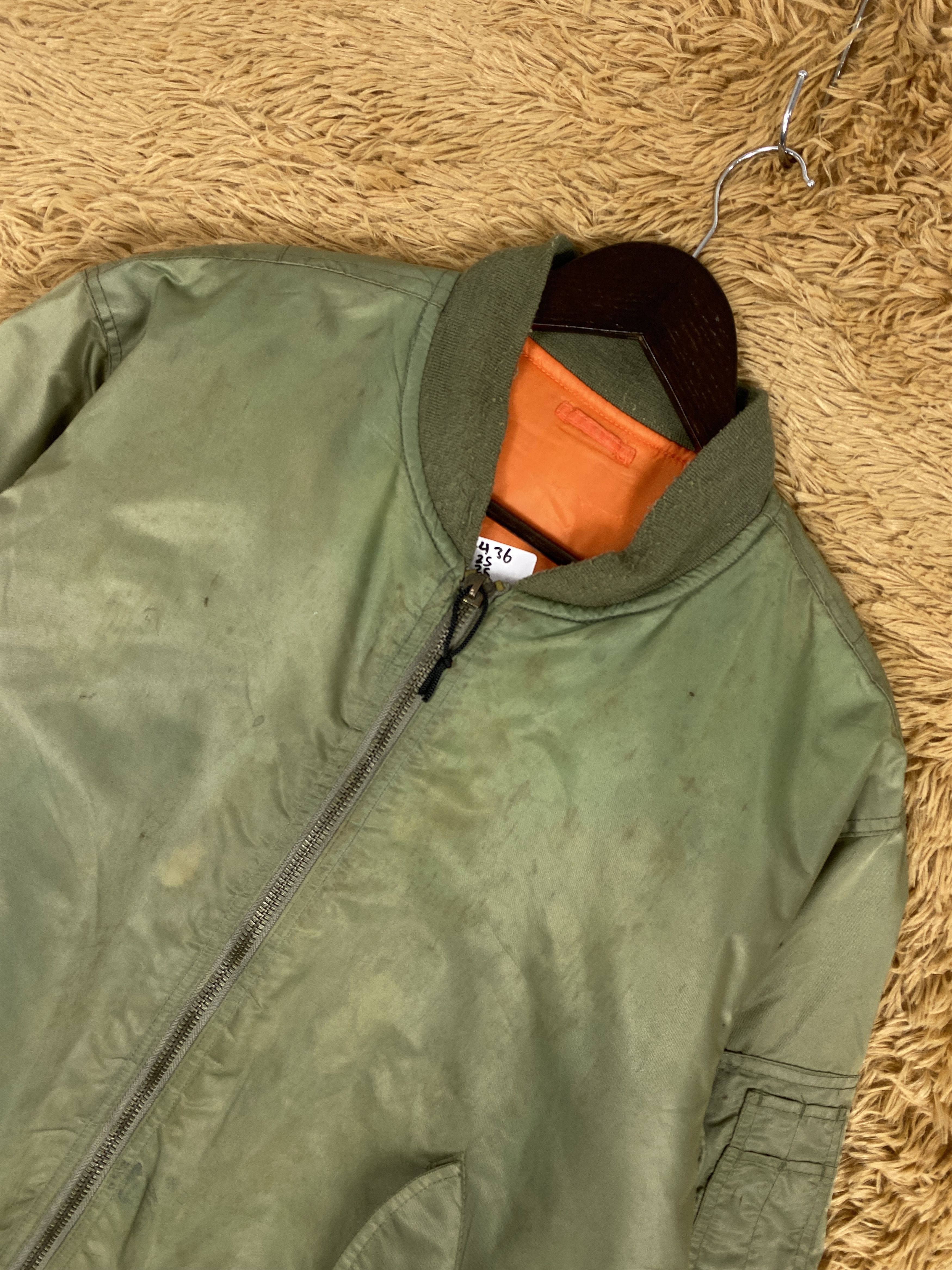 Japanese Brand Vintage Japanese Brand Distressed Bombers Jacket PJ2436 Size US M / EU 48-50 / 2 - 2 Thumbnail