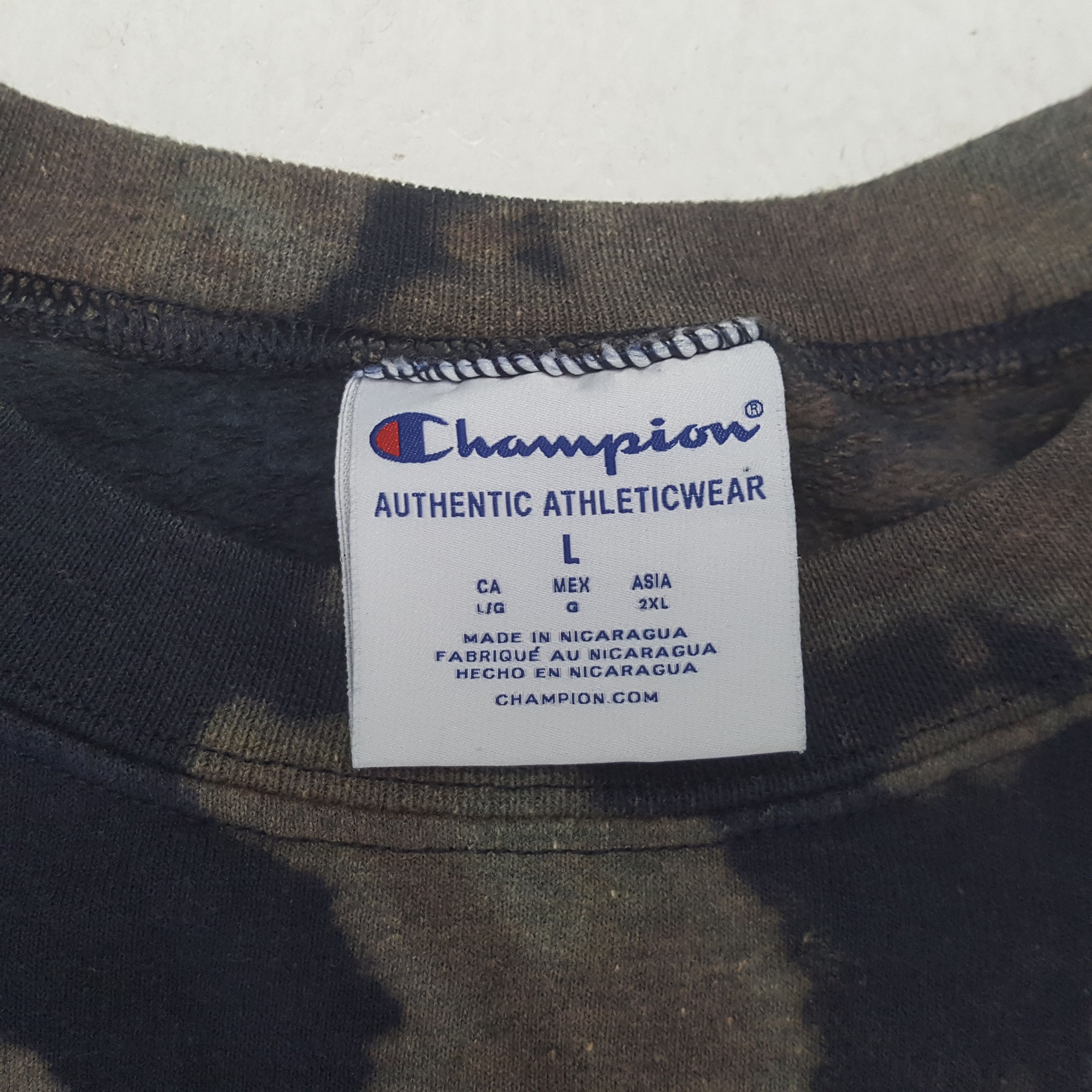 Champion WEST VIRGINIA FOOTBALL Streetwear Sweatshirt C283N28 Size US L / EU 52-54 / 3 - 4 Thumbnail