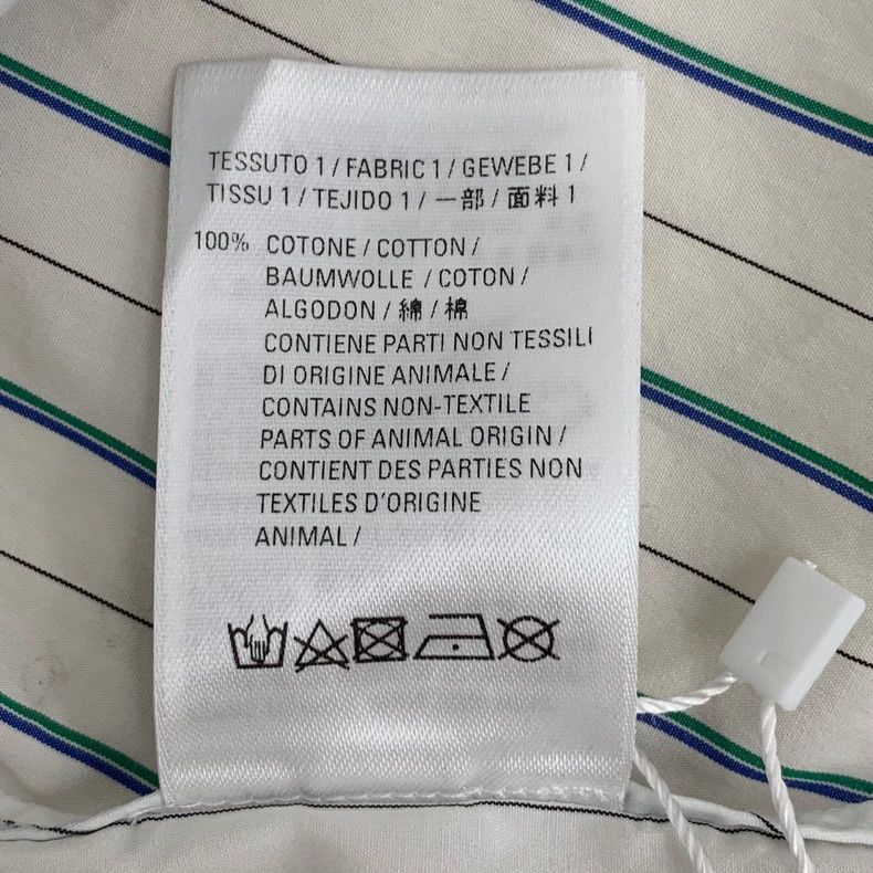 Balenciaga Balenciaga size 36 White striped logo monogram print lace Size XS / US 0-2 / IT 36-38 - 7 Thumbnail
