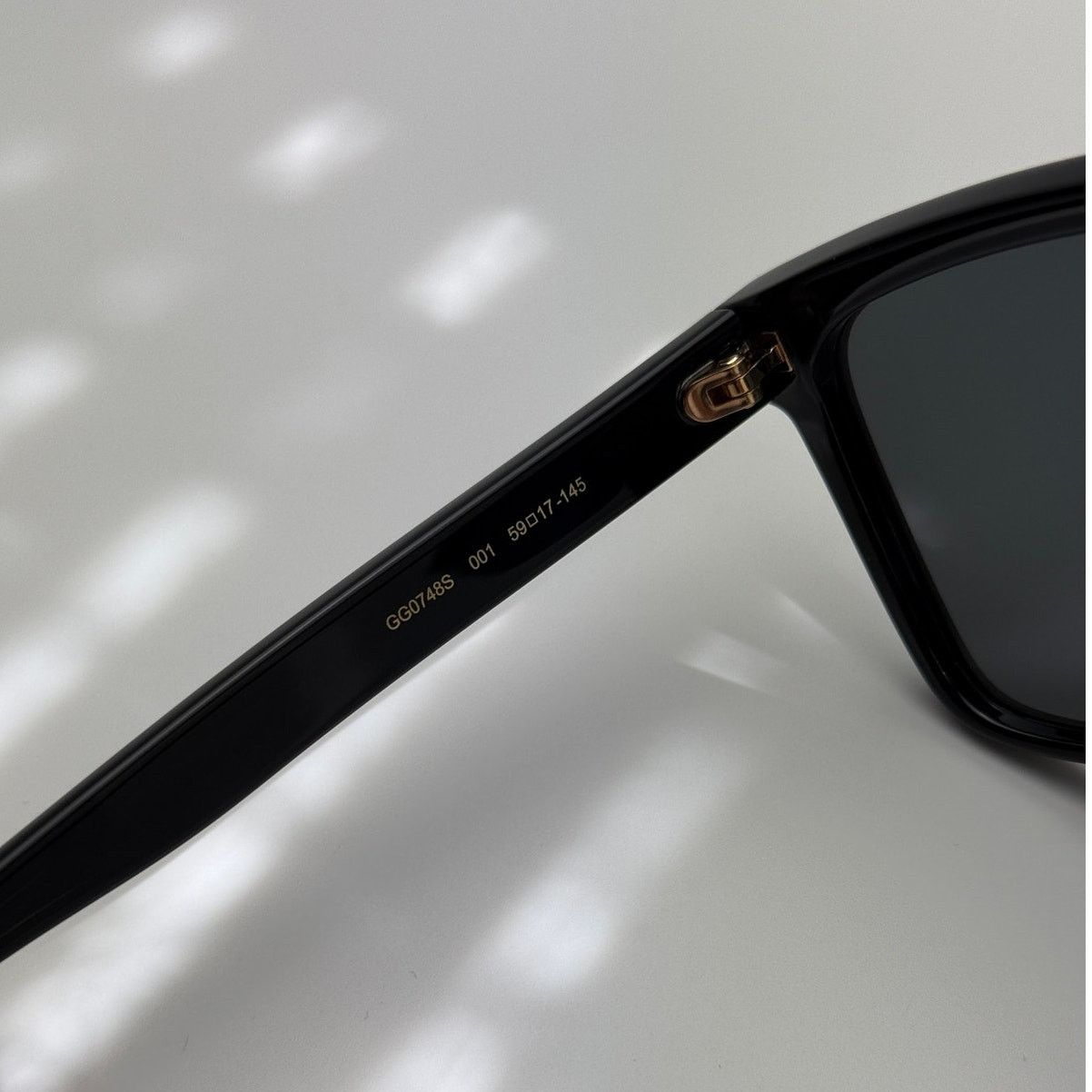 Gucci NEW Gucci Sunglasses GG0748S 001 Black Unisex Size ONE SIZE - 11 Thumbnail