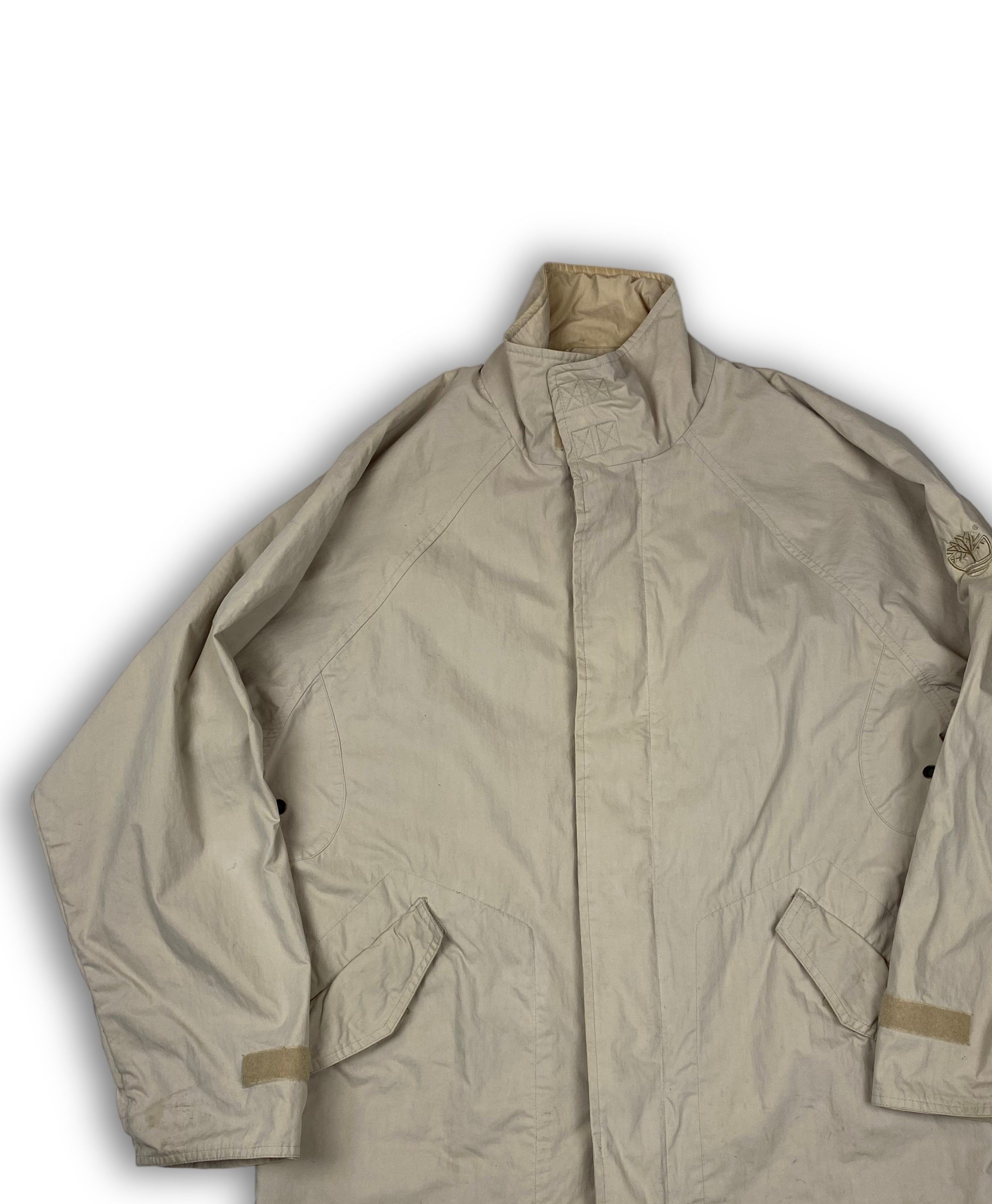 Timberland 90s Vintage TIMBERLAND Beige Jacket Outdoor Y2k M573 Size US L / EU 52-54 / 3 - 3 Thumbnail