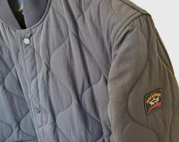 Paul & Shark RRP1600€ PAUL&SHARK sz L BOMBER COAT LONG QUILTED Size US L / EU 52-54 / 3 - 8 Thumbnail