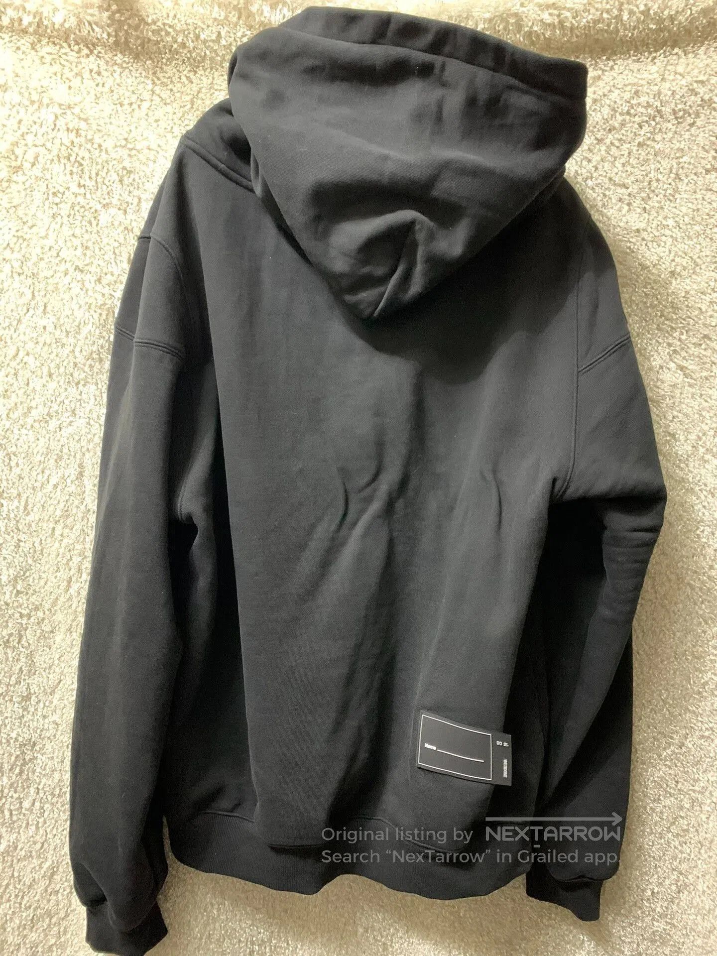WE11DONE Welldone Men's L Size Hoodie. Size US L / EU 52-54 / 3 - 5 Thumbnail