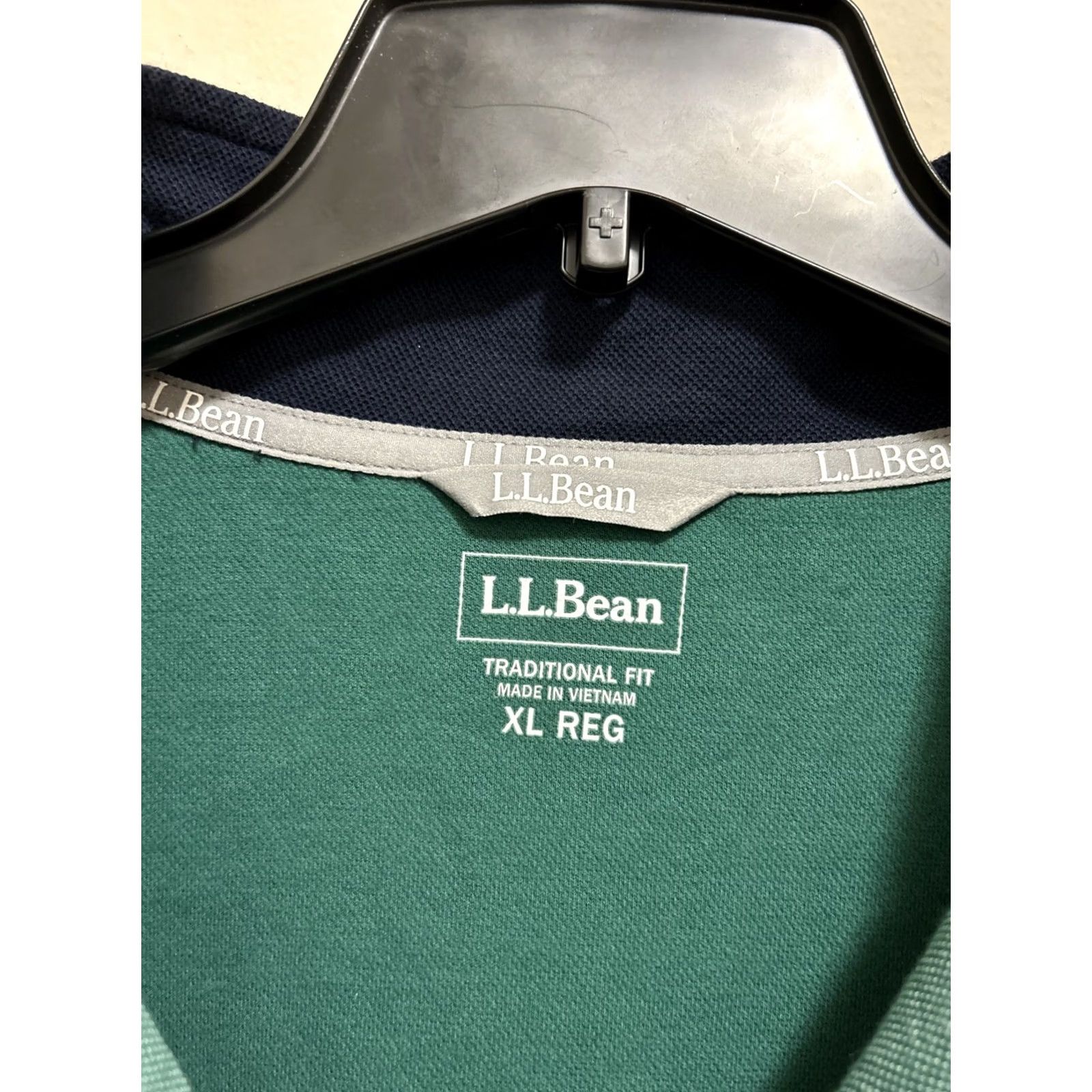 Altea LL Bean Pullover Mens XL Green Teal Comfort Stretch 1/4 Zip Long Sleeve Shirt Size US XL / EU 56 / 4 - 5 Thumbnail