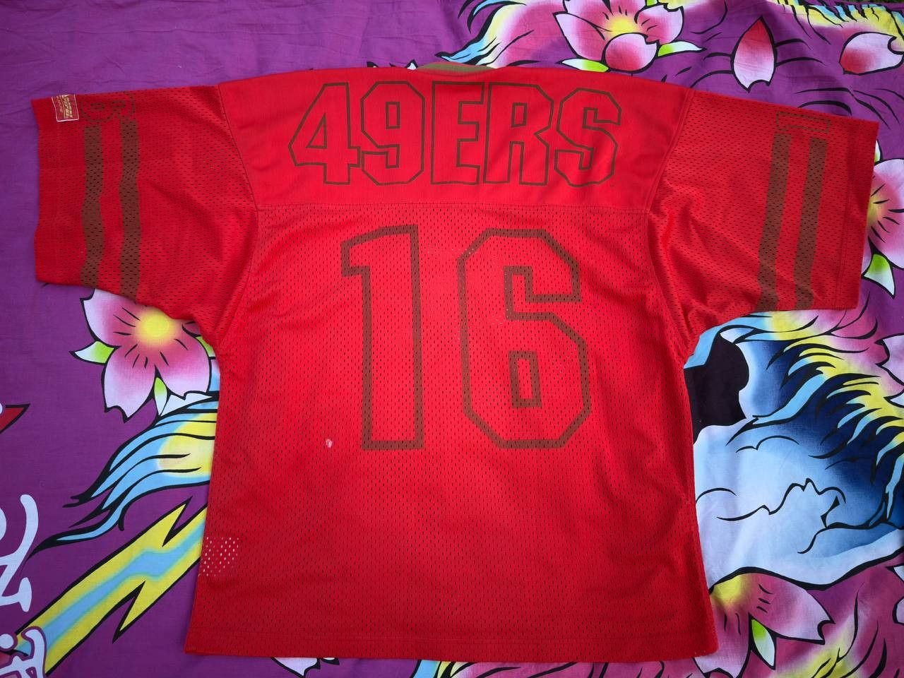 NFL × Vintage Vintage San Francisco 49ers #16 90s teamline jersey Size US XXL / EU 58 / 5 - 2 Thumbnail