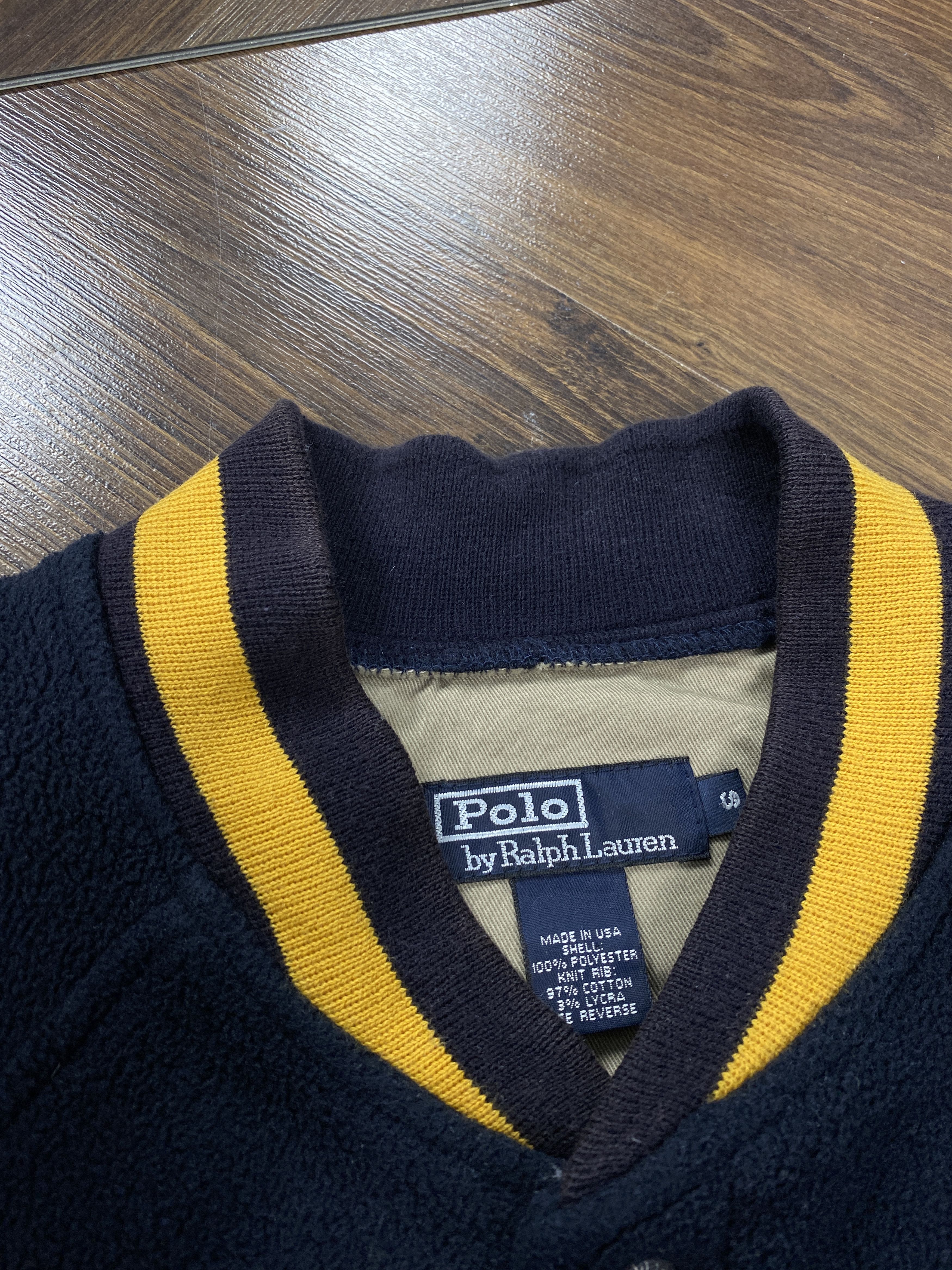 Polo Ralph Lauren Polo Ralph Lauren vintage fleece bomber jacket made in USA Size US S / EU 44-46 / 1 - 5 Thumbnail