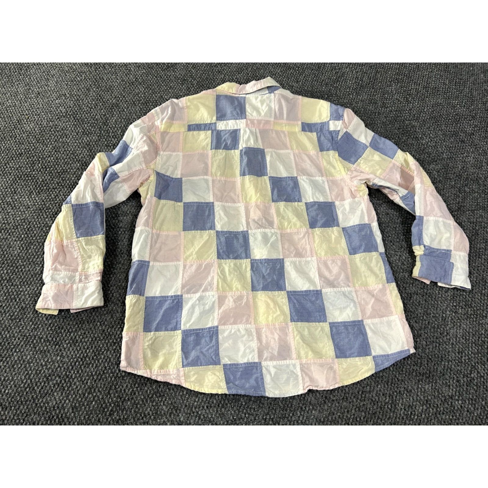 Orvis Orvis Buzz Off Shirt Mens Medium Multicolor Patchwork Long Sleeve Insect Shield Button-Up Outdoor Casual Camp Hiking Size US M / EU 48-50 / 2 - 7 Thumbnail