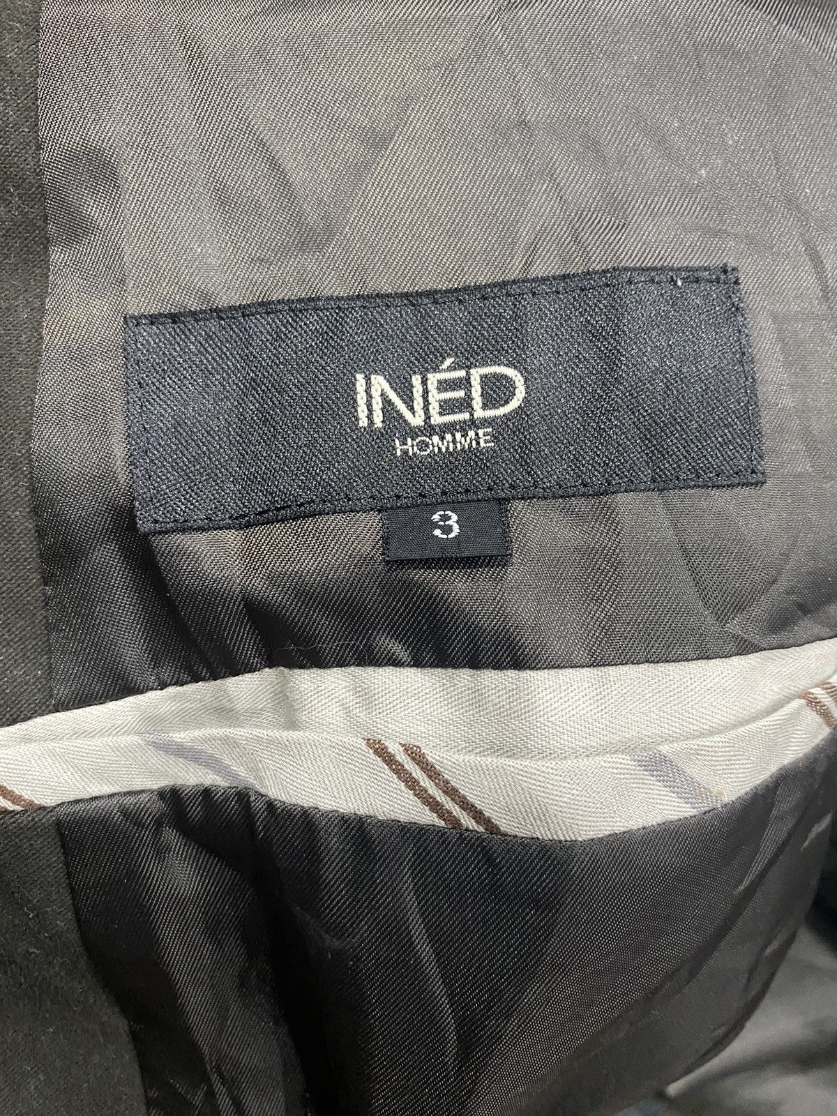 Yohji Yamamoto Rare🔥INED HOMME By YOHJI YAMAMOTO Cotton Jacket Size US M / EU 48-50 / 2 - 21 Thumbnail