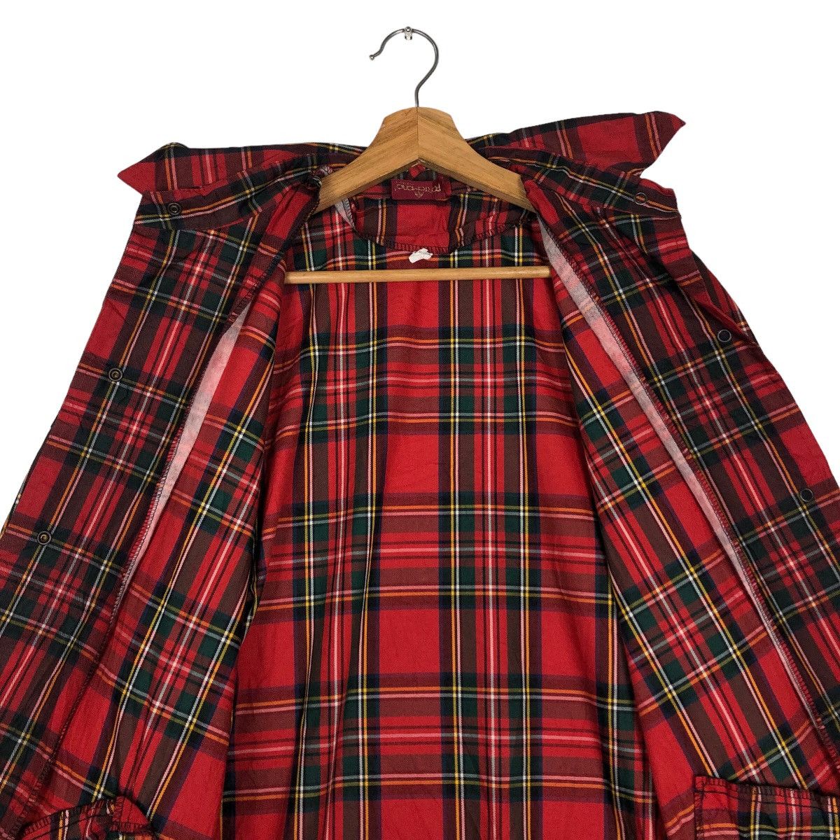 Japanese Brand 🔥Vintage Punk Design Tartan Check Bondage Portomoro Italy Size US M / EU 48-50 / 2 - 12 Thumbnail