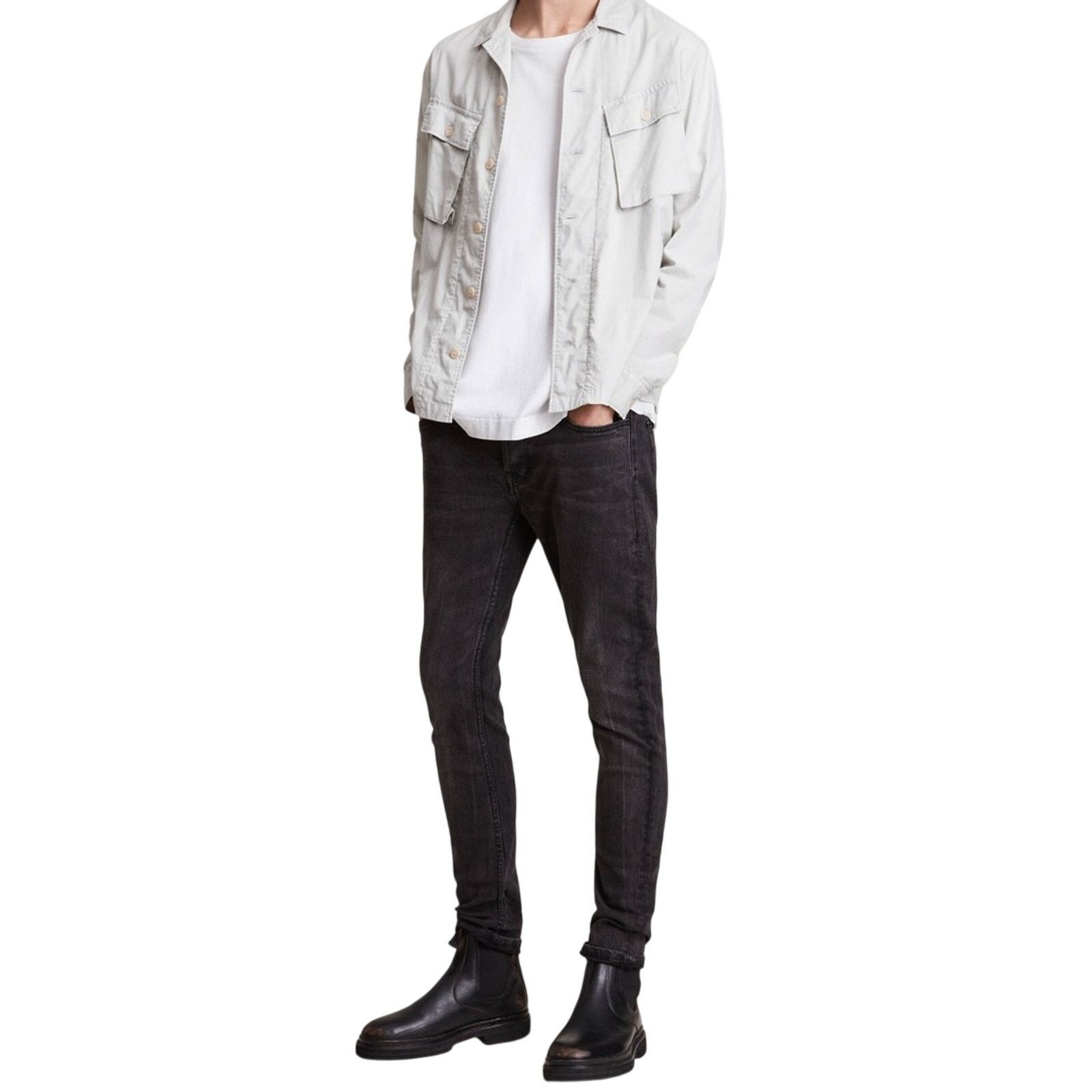 Allsaints All Saints Black/Gray Jeans | Size 28 Size US 28 / EU 44 - 7 Thumbnail