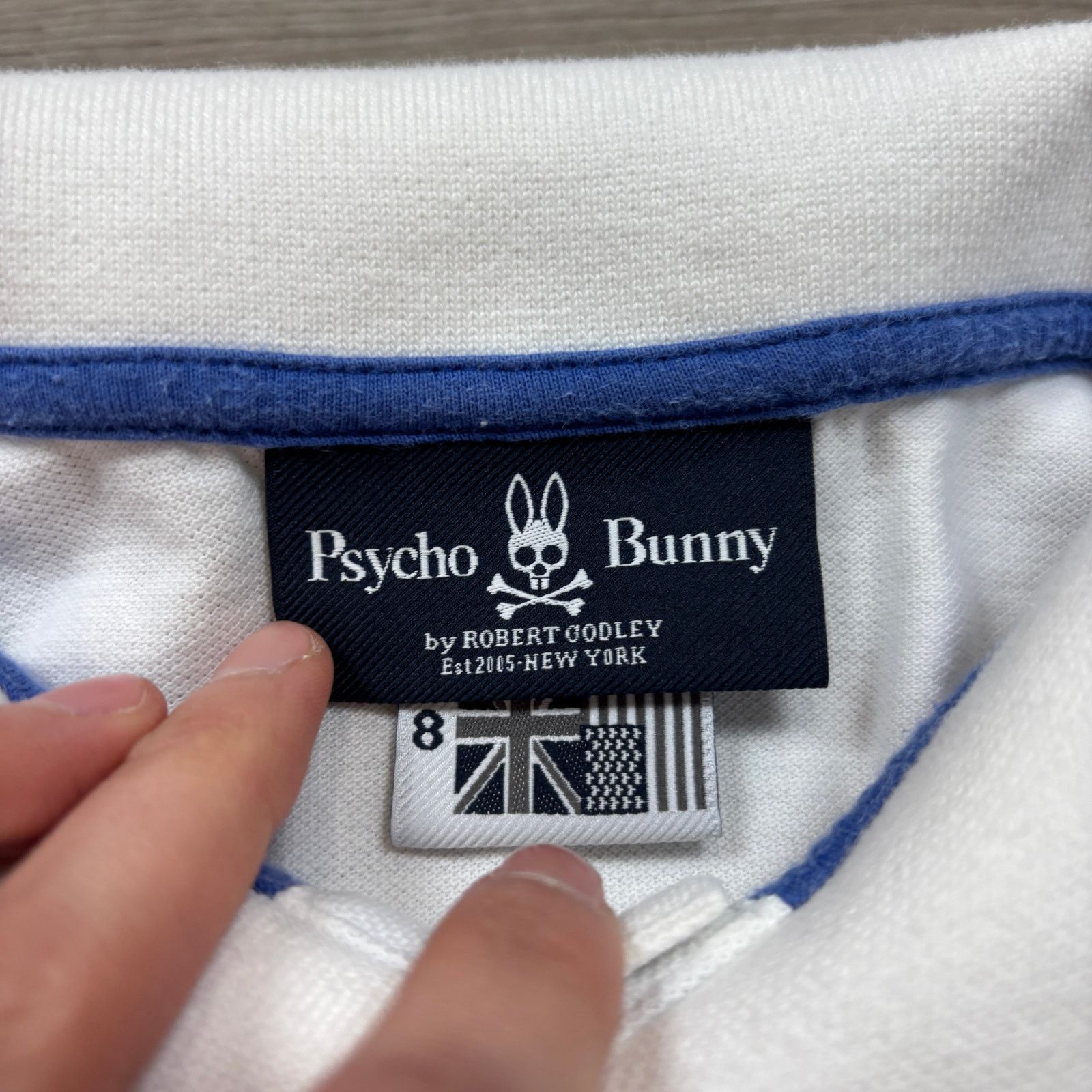 Psycho Bunny Psycho Bunny Pima Cotton Polo Shirt Mens 8 / 2XL Preppy Golf Size US XXL / EU 58 / 5 - 4 Thumbnail