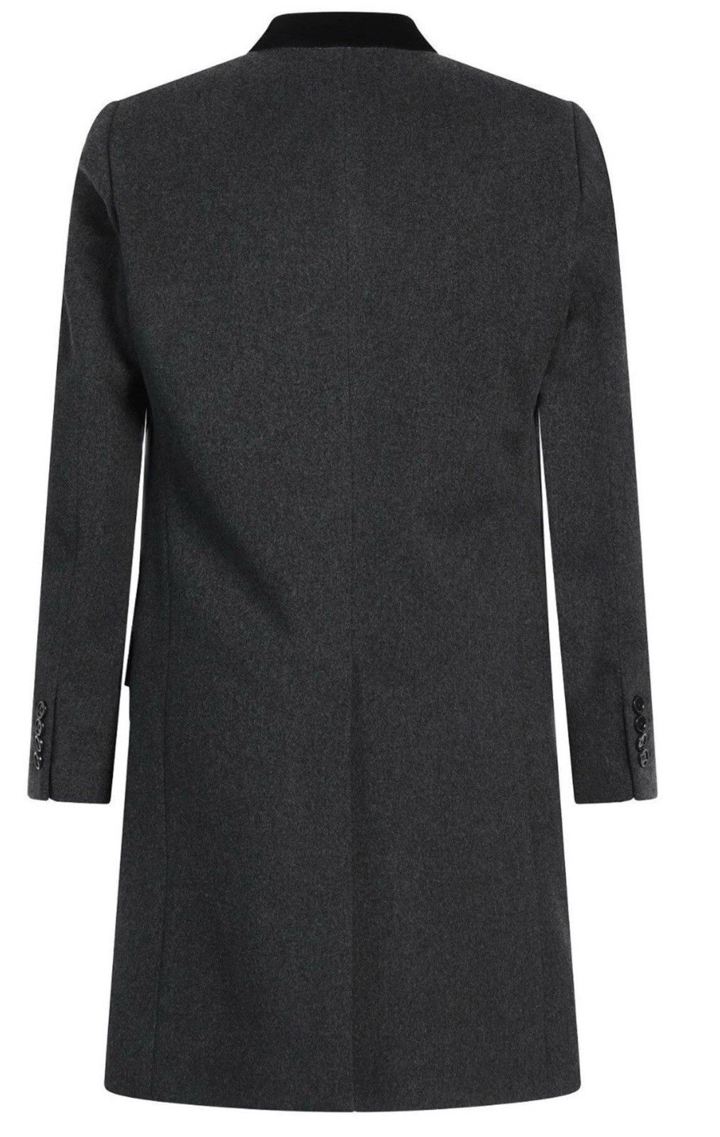 Dolce & Gabbana DOLCE & GABBANA Men's Wool & Cashmere Overcoat | Italian 50 Size US M / EU 48-50 / 2 - 2 Thumbnail