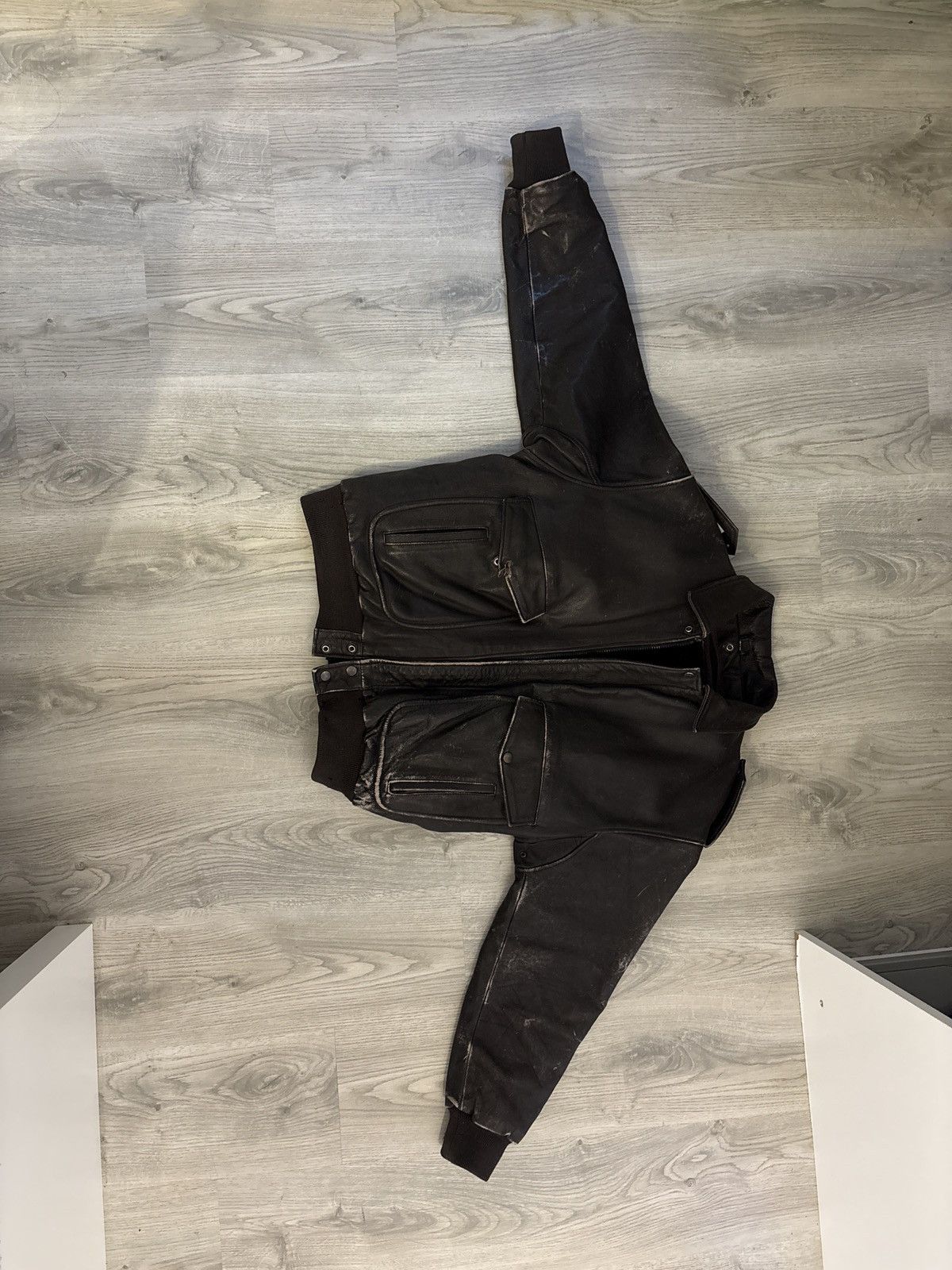 Vintage Vintage Echtlederjacke Size US M / EU 48-50 / 2 - 2 Thumbnail