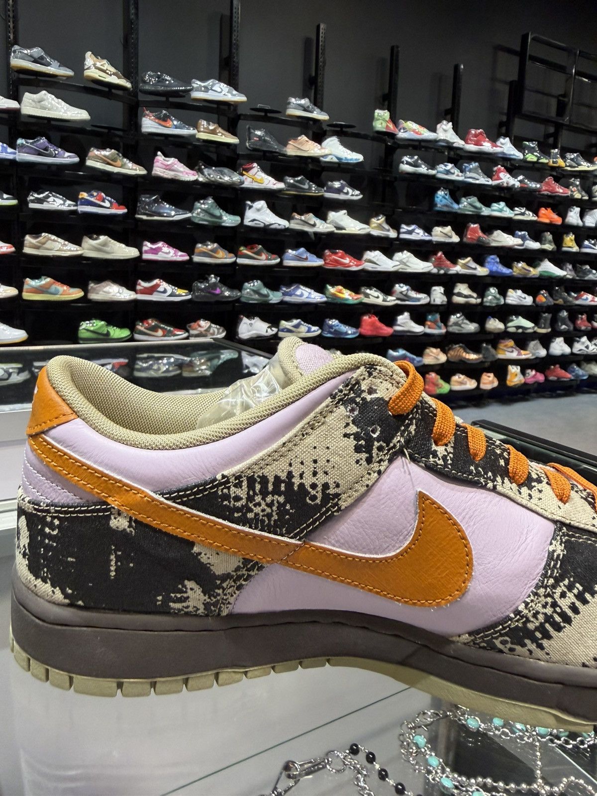 Nike Size 12 - Nike Dunk Low Retro Punk Digital Camo Size US 12 / EU 45 - 7 Thumbnail
