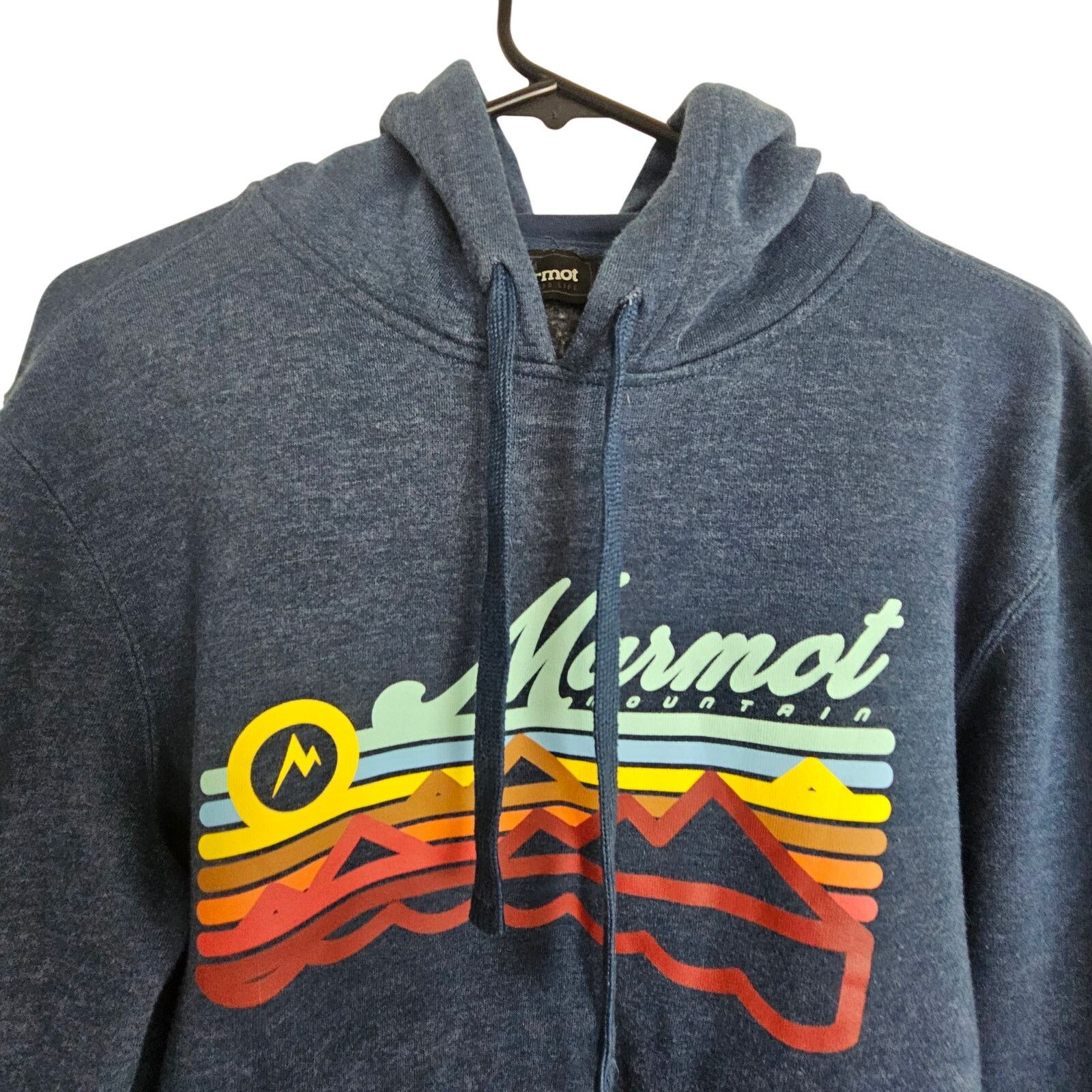 Marmot Marmot Mens Graphic Logo Hoodie Sweatshirt Size M Gorpcore Size US M / EU 48-50 / 2 - 2 Thumbnail