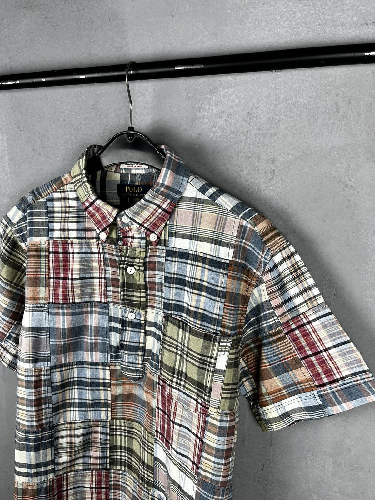 Polo Ralph Lauren × RRL Ralph Lauren × Ralph Lauren Ralph Lauren Classic Fit Patchwork Shirt Size US M / EU 48-50 / 2 - 6 Thumbnail