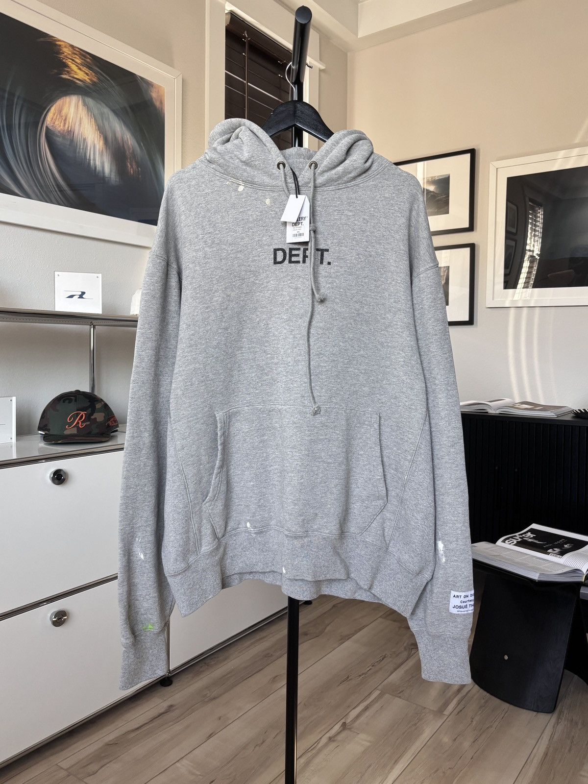 Gallery Dept. GALLERY DEPT | PAINTER LOGO HOODIE Size US XXL / EU 58 / 5 - 1 Thumbnail