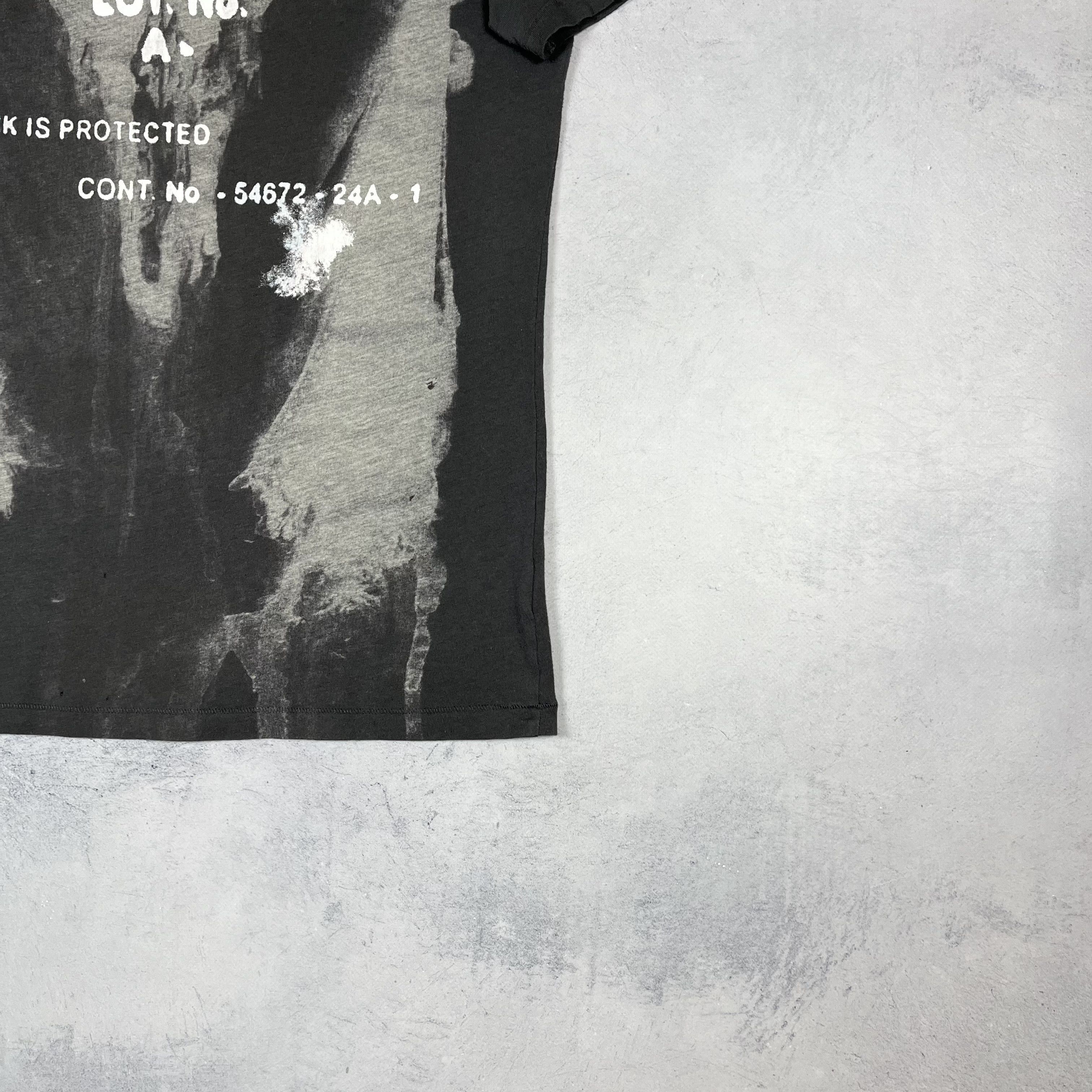 Allsaints AllSaints Spitalfields Art Bleeding Ramskull T Shirt Size US M / EU 48-50 / 2 - 4 Thumbnail