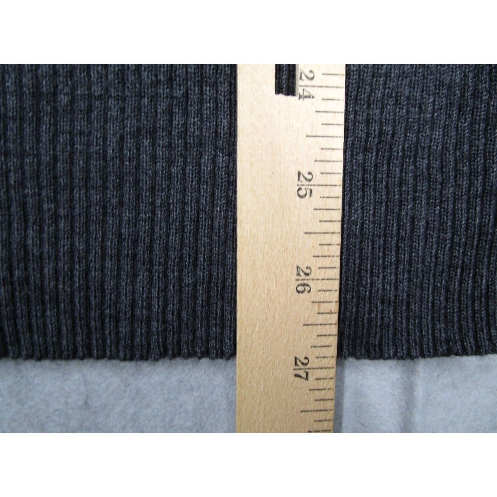Johnston & Murphy VINTAGE Johnston & Murphy Merino Wool 1/4 Zip Pullover Sweater Mens Medium Gray Size US M / EU 48-50 / 2 - 6 Thumbnail