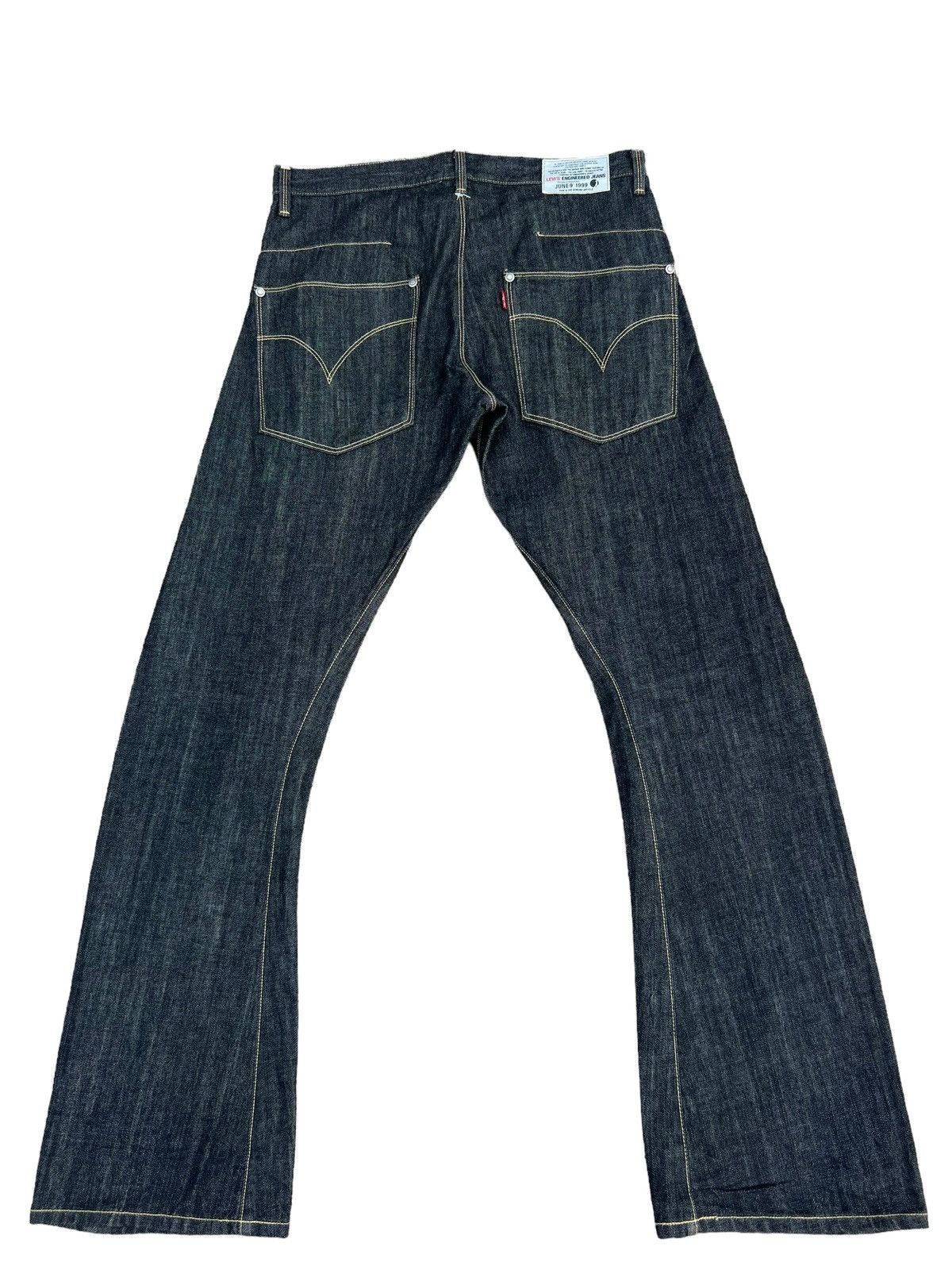 Levi's Vintage Y2K 2003 Levi’s Engineered Jeans Flare Denim Size US 31 - 2 Thumbnail