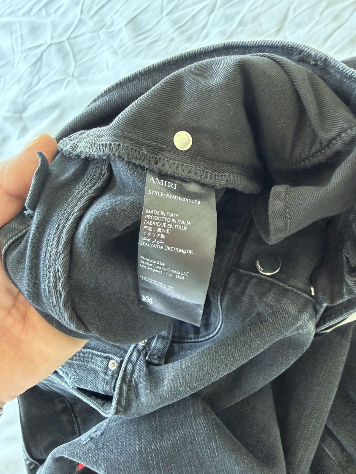 Amiri Amiri Hollywood Denim Size US 36 / EU 52 - 5 Thumbnail