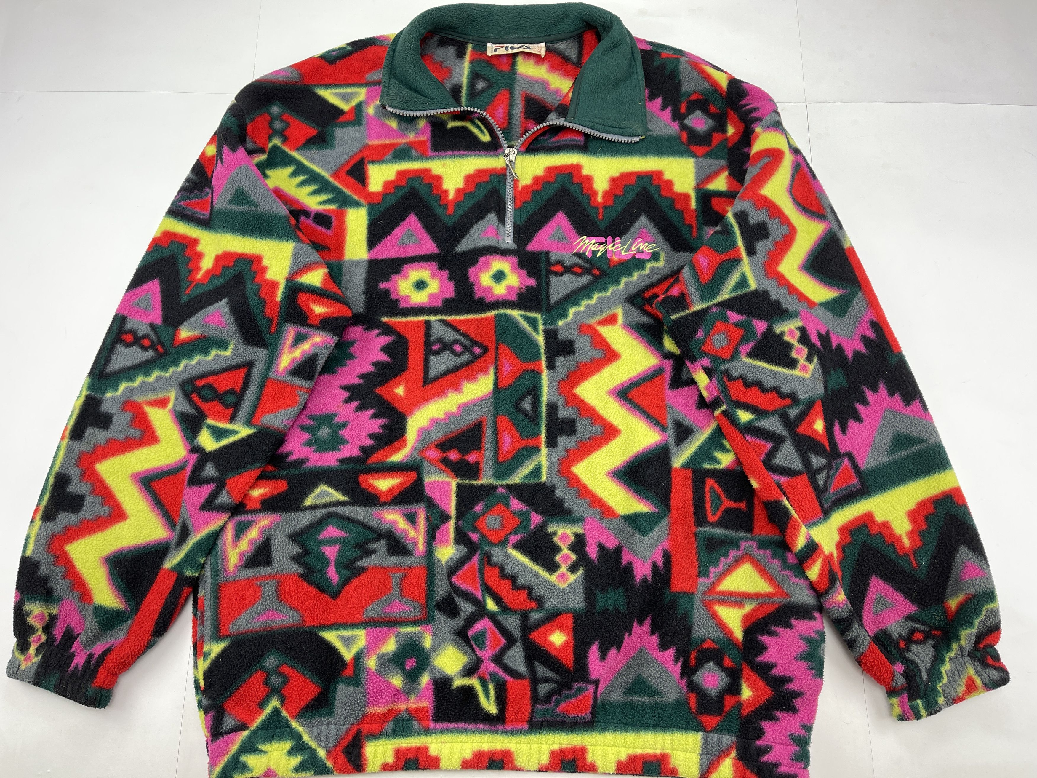 Fila FILA sweatshirt, vintage fleece shirt, 90s hip hop Y2K XXL Size US XXL / EU 58 / 5 - 1 Thumbnail