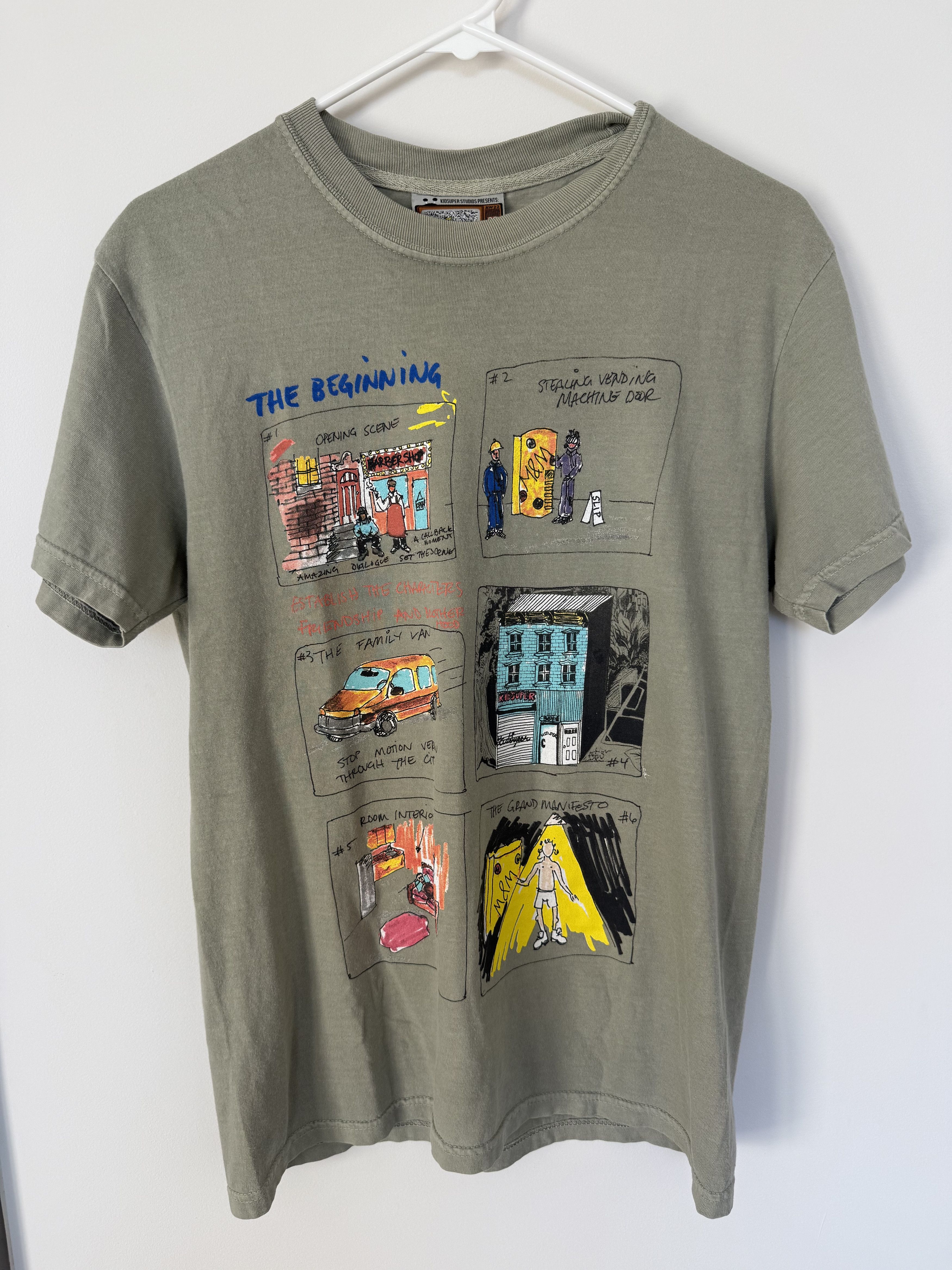KidSuper “The Beginning” Storyboard Tee Size US S / EU 44-46 / 1 - 1 Thumbnail
