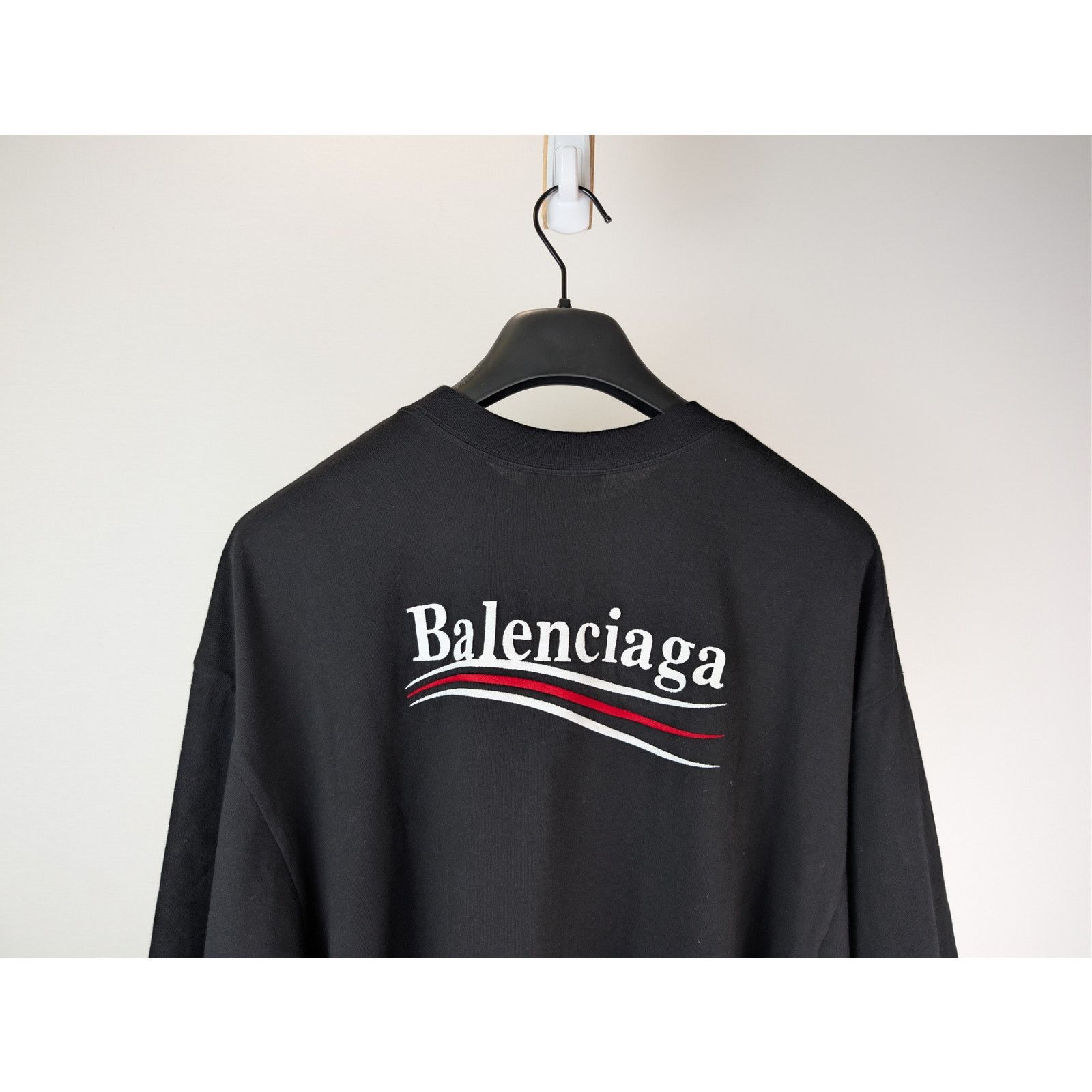 Balenciaga o1rshd1 Q:2 / Political Campaign Layered Jersey T-Shirt Size US XL / EU 56 / 4 - 11 Thumbnail