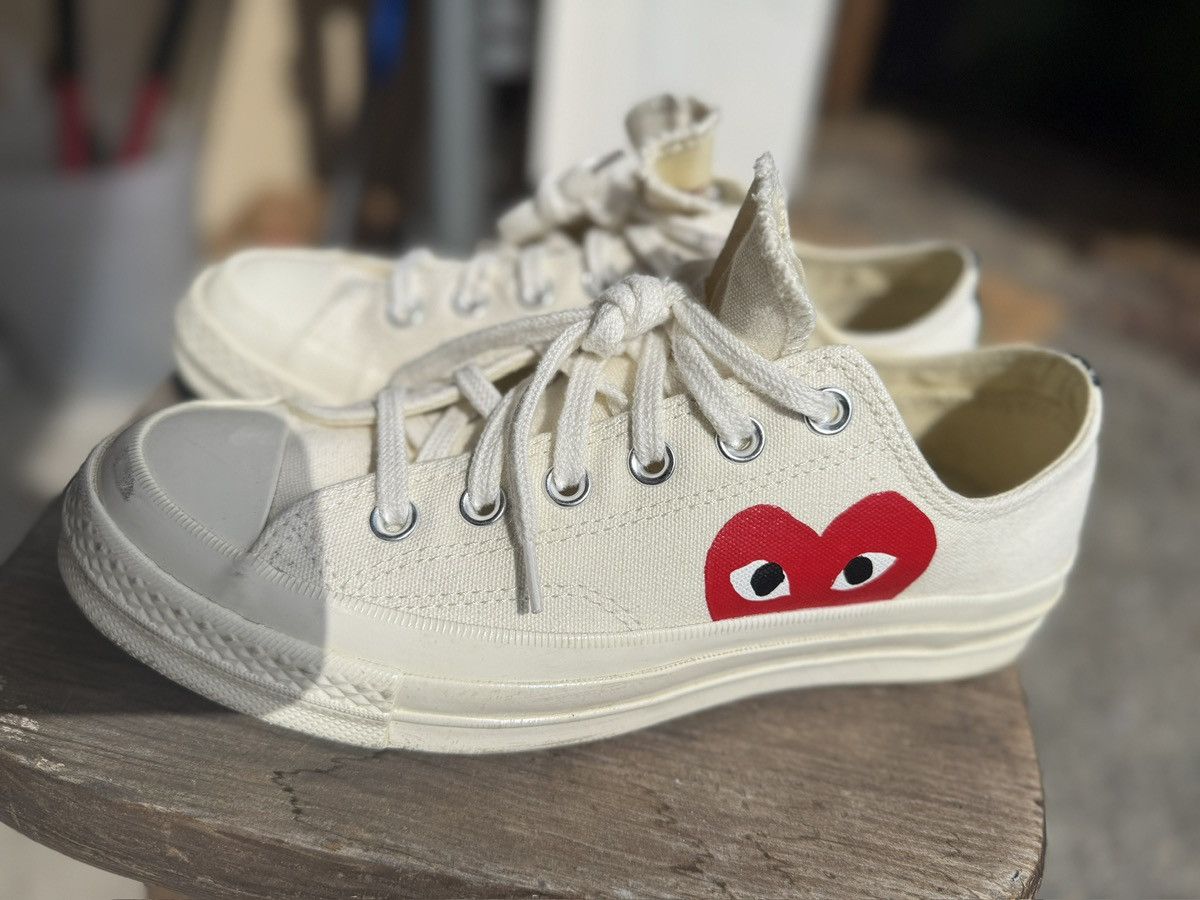 Comme des Garcons PLAY × Converse Converse x Comme Des Garcon M6/W8 Size US 8 / IT 38 - 2 Thumbnail