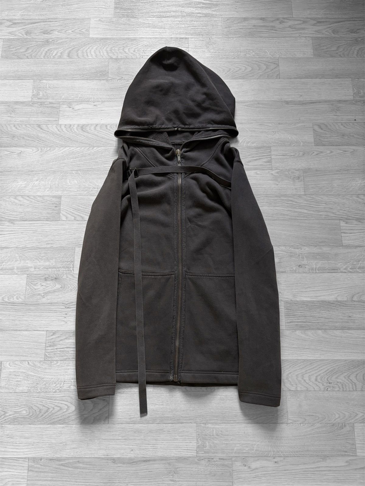 Rick Owens Slab Double Zip Hoodie | Grailed