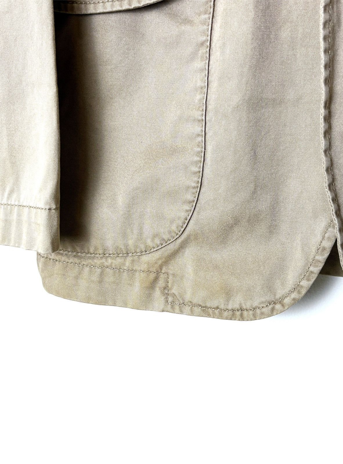 Fay Fay Utility Blazer Lambskin Leather Accent Jacket Size US M / EU 48-50 / 2 - 19 Thumbnail