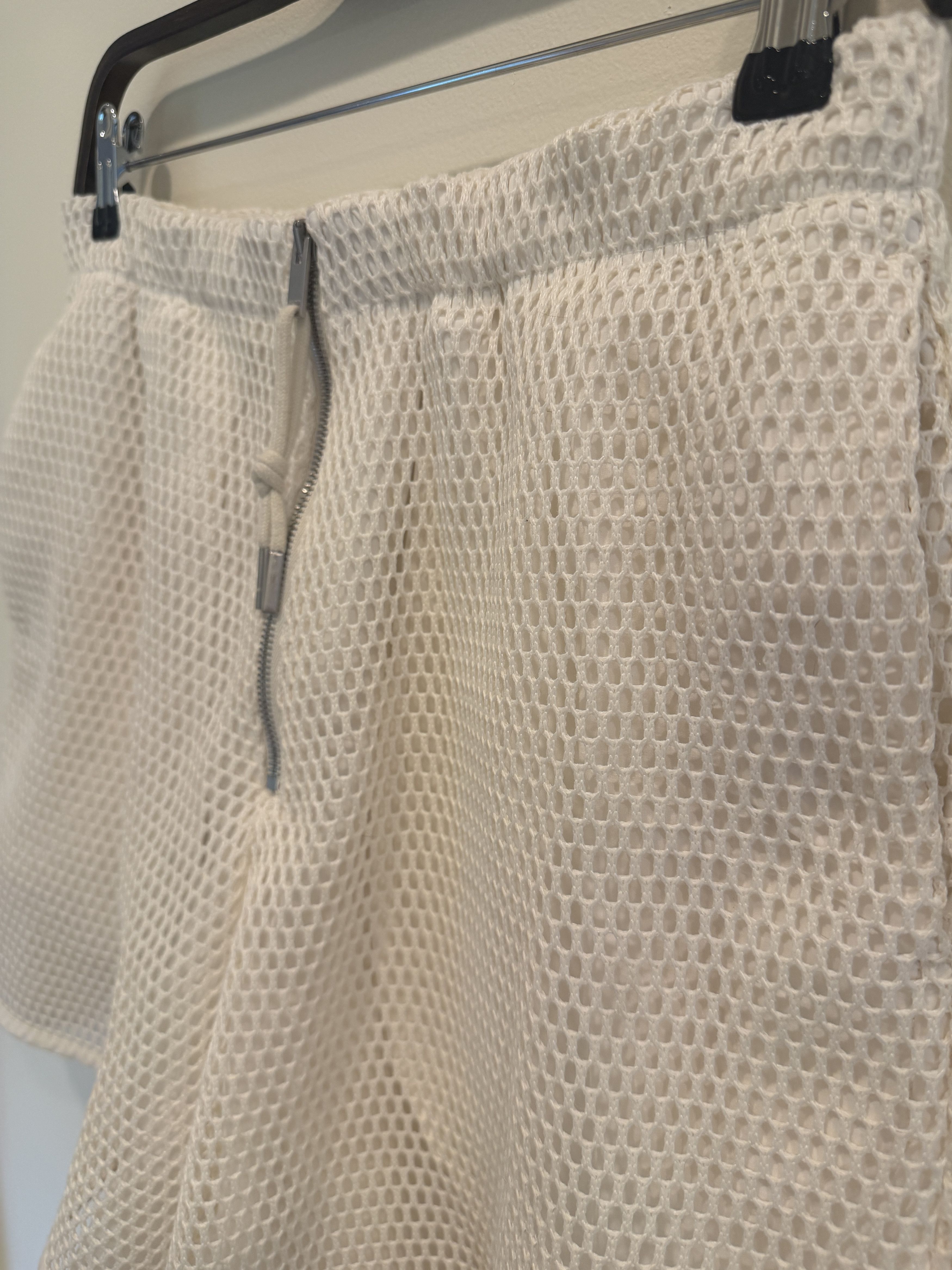 Jil Sander Mesh Cotton Shorts Size US 30 / EU 46 - 2 Thumbnail