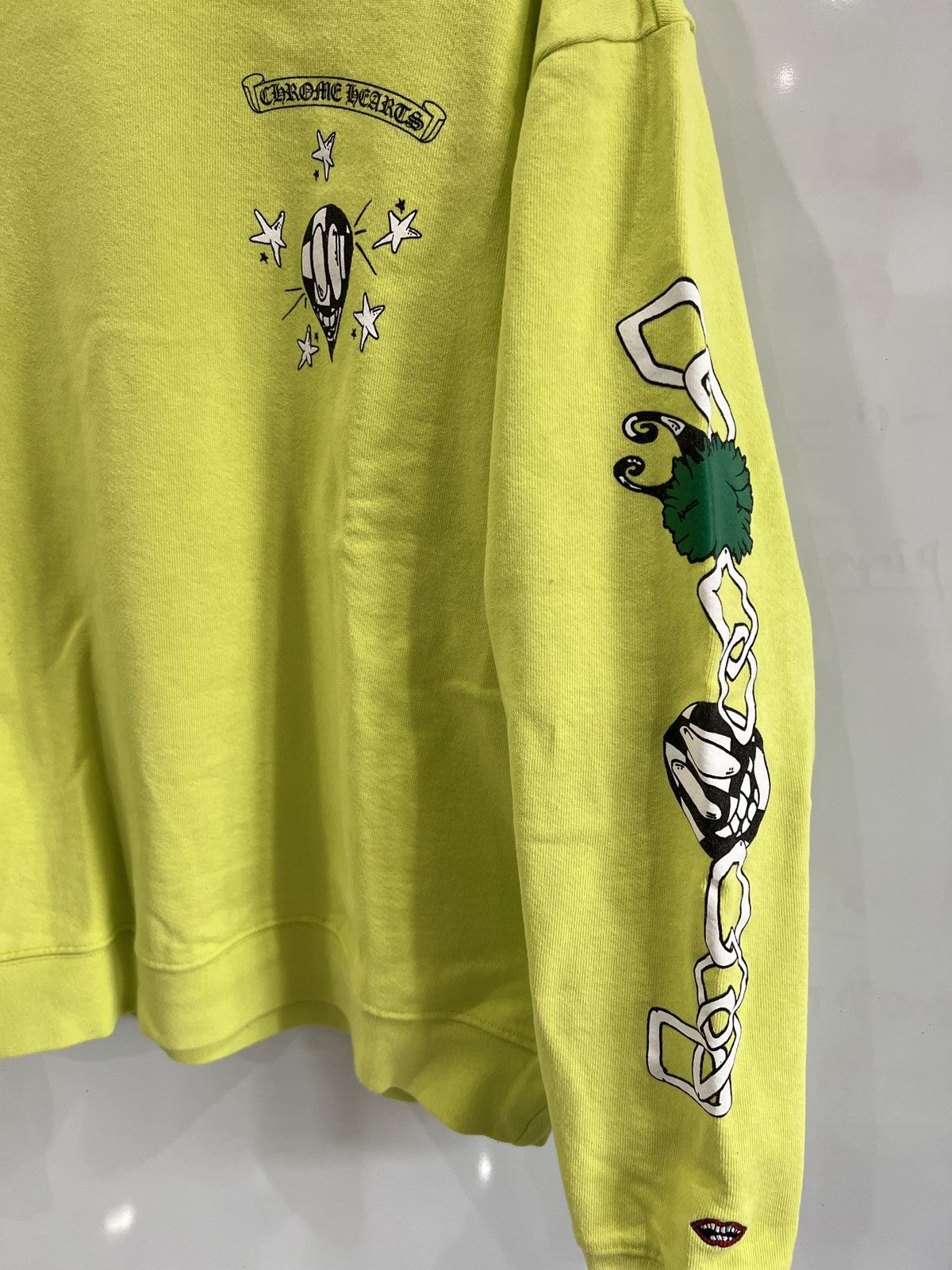 Chrome Hearts CHROME HEARTS MATTY BOY SWET CREW TOPS YELLOW Size US XL / EU 56 / 4 - 2 Thumbnail