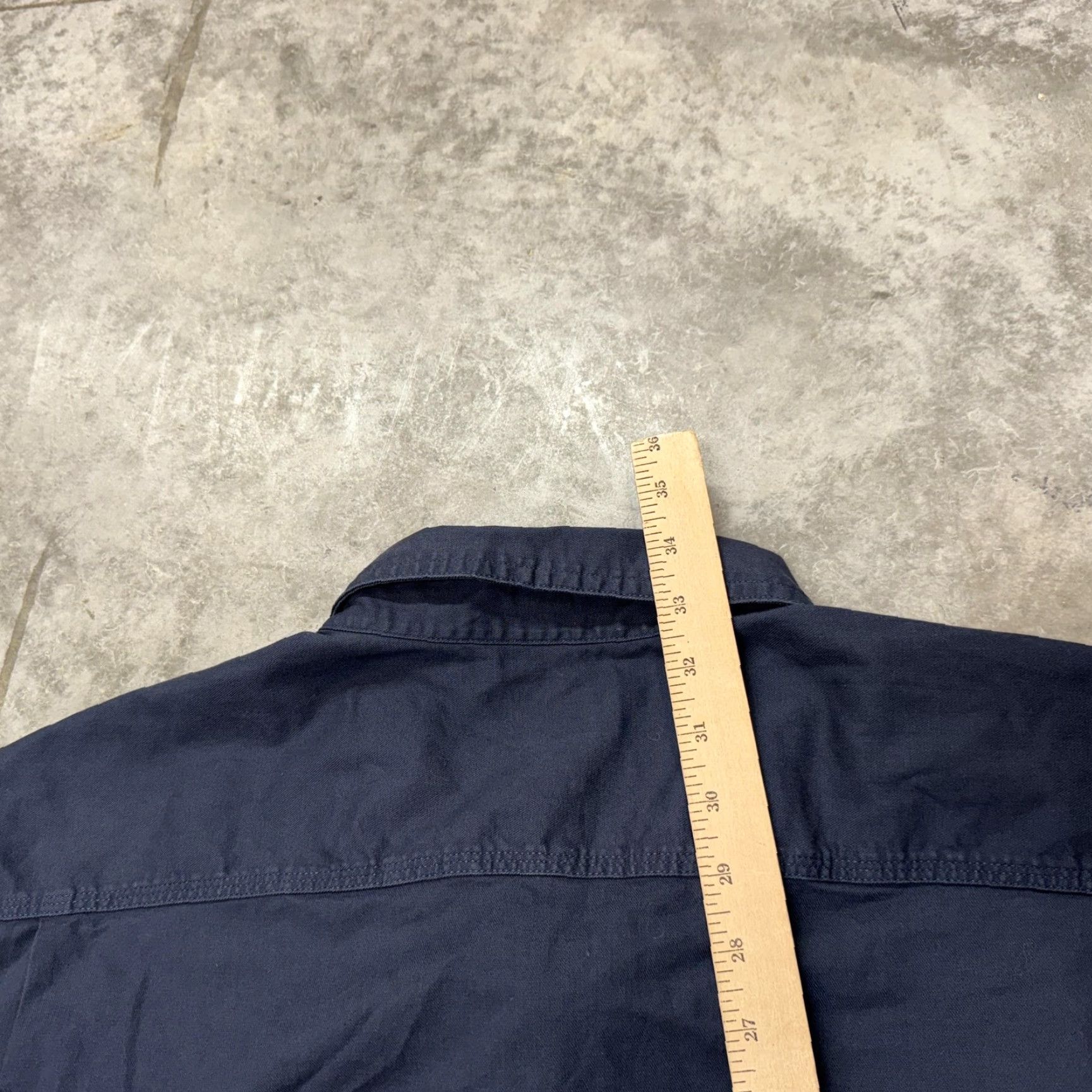 Vintage L.L.Bean Shirt Mens 3XL Navy BeanFlex Traditional Fit Long Sleeve Button Down Size US XXL / EU 58 / 5 - 7 Thumbnail