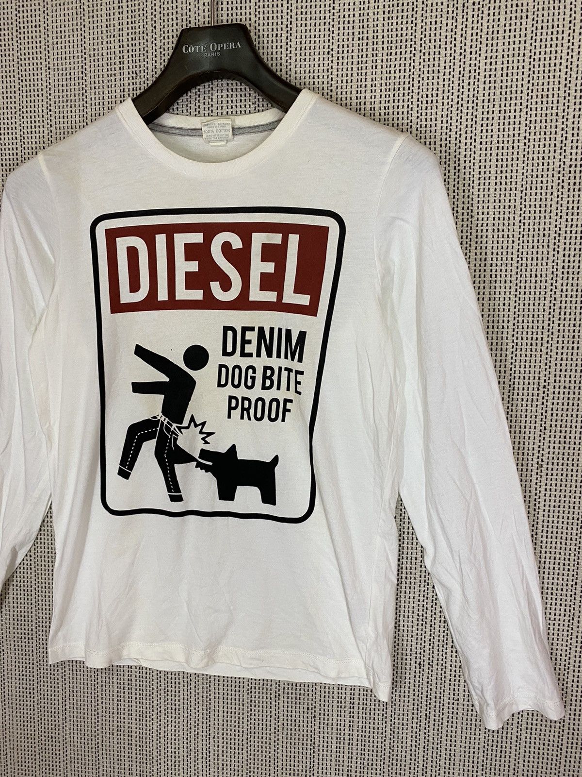 Diesel × Japanese Brand ‼️DIESEL DENIM DOG BITE PROOF TSHIRT LONGSLEEVE‼️ Size M / US 6-8 / IT 42-44 - 3 Thumbnail