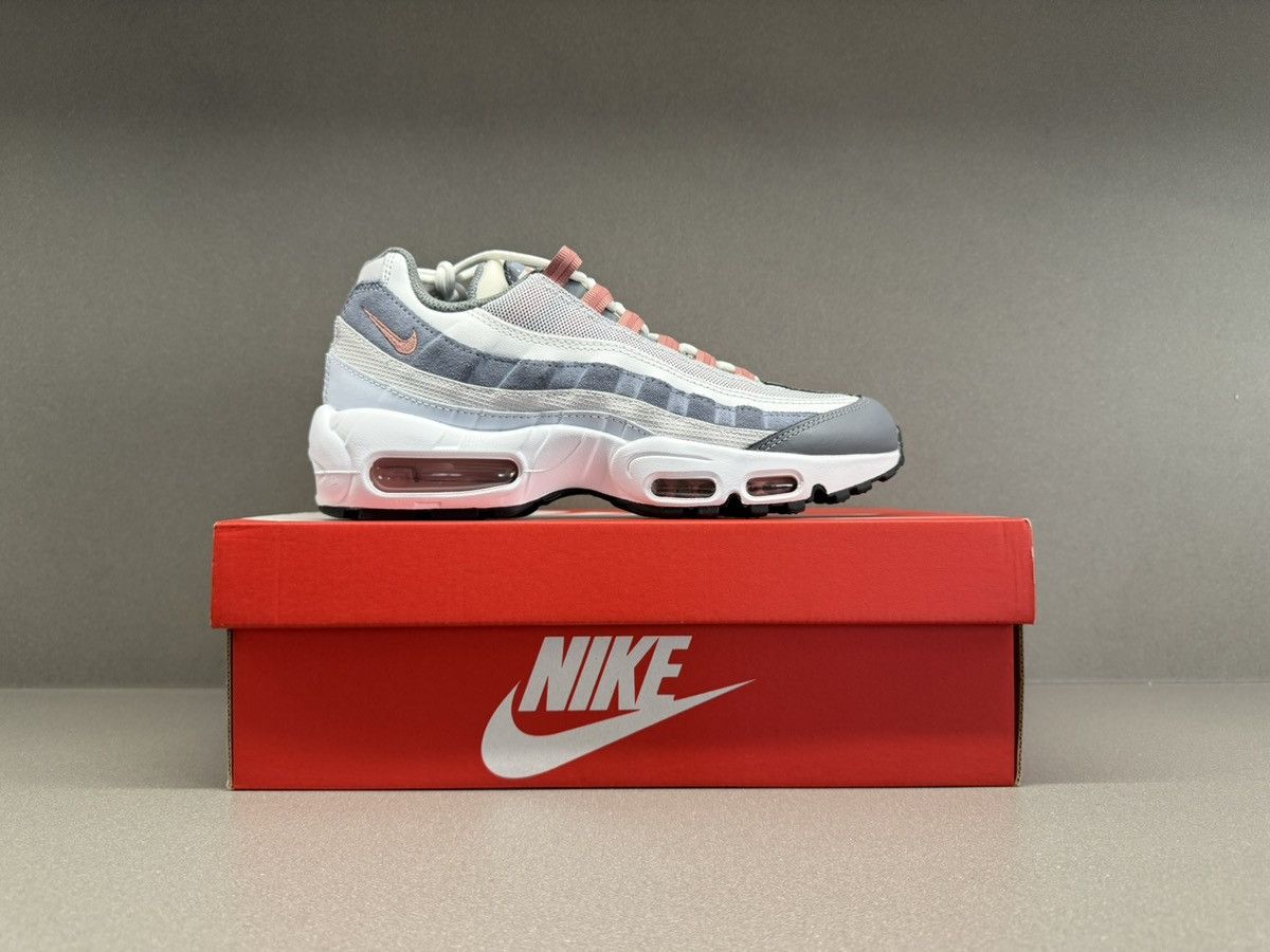 Nike Nike Air Max 95 Vast Grey Red Stardust Size US 13 / EU 46 - 3 Thumbnail