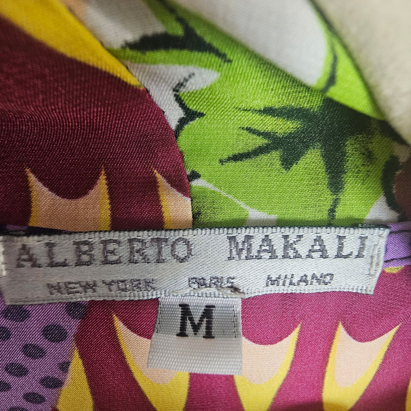 Alberto Vintage Alberto Makali Crop Kimono M Artsy Whimsical Boho Size M / US 6-8 / IT 42-44 - 6 Thumbnail
