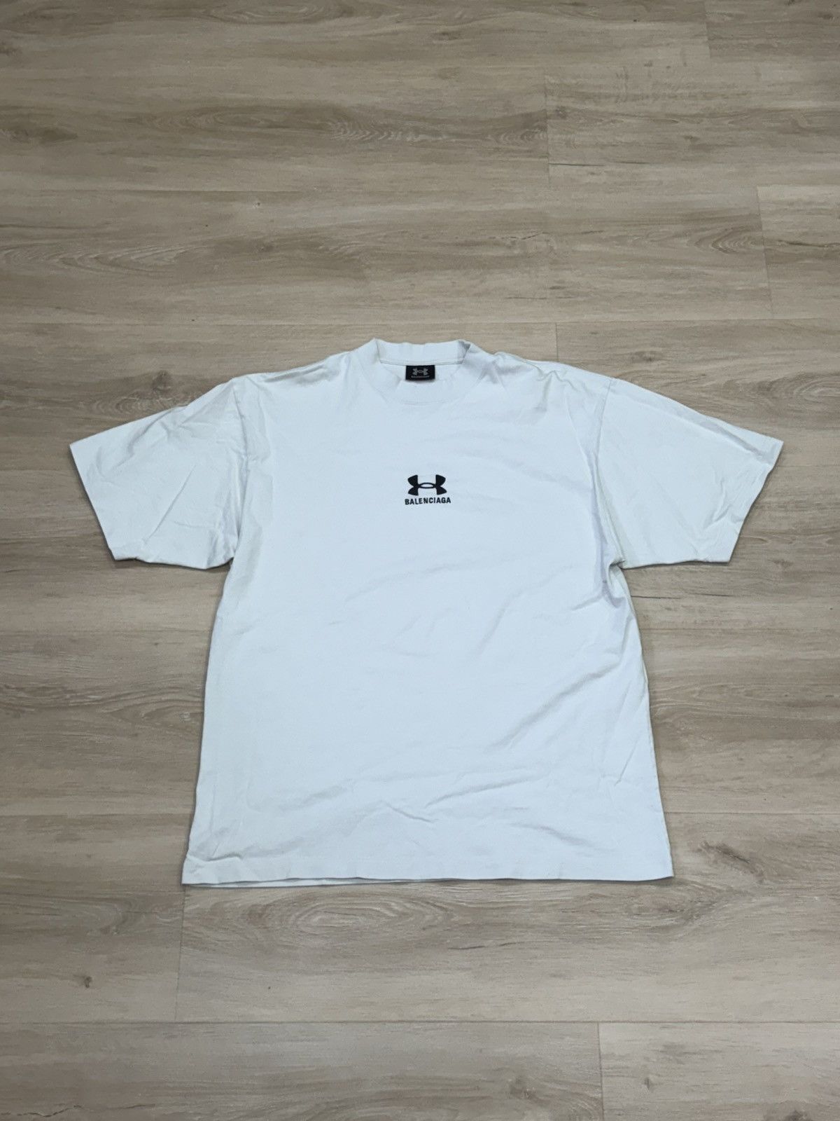 Balenciaga Under Armour Logo Tee